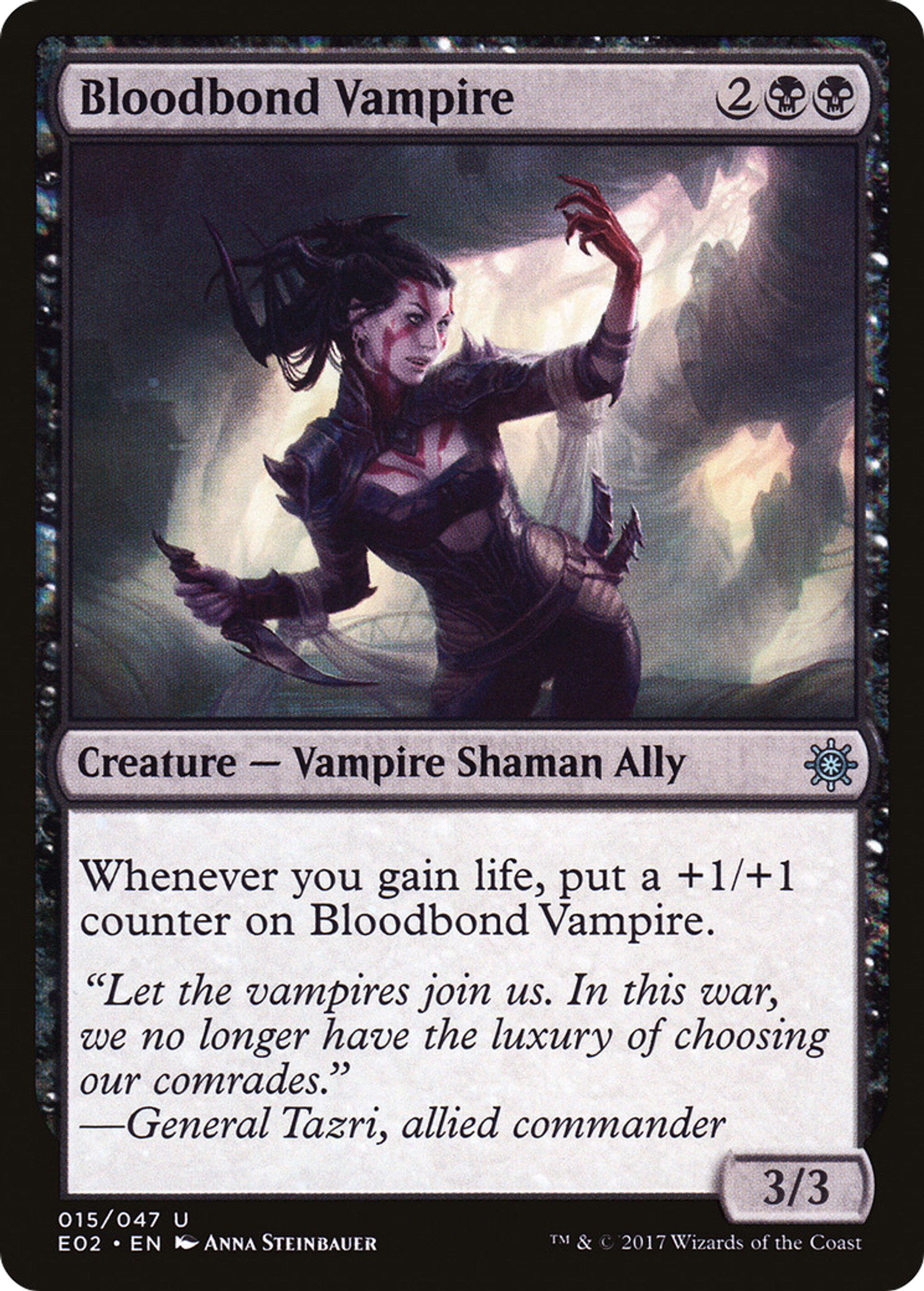 Bloodbond Vampire — Explorers of Ixalan — Magic: The Gathering