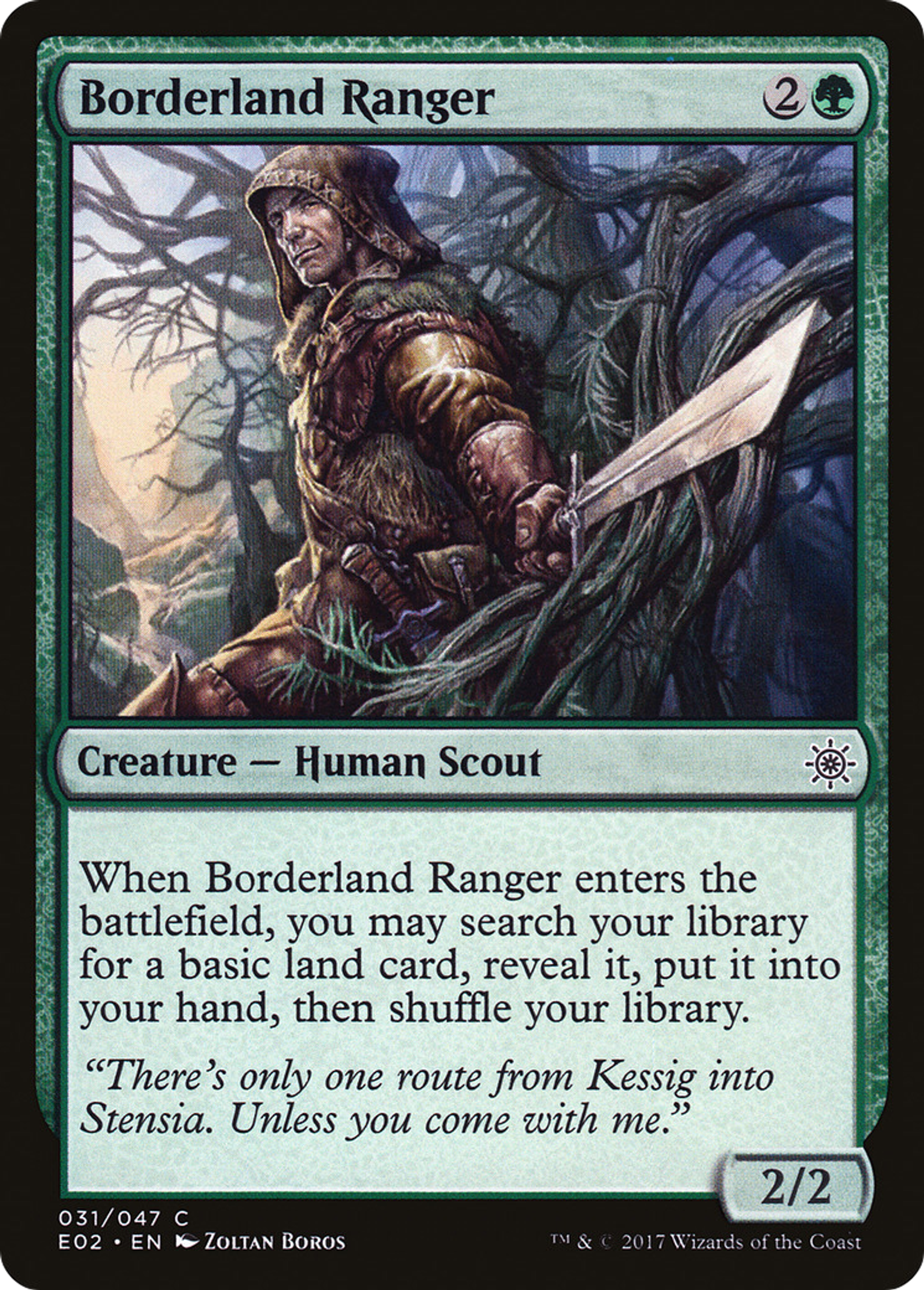 Borderland Ranger — Explorers of Ixalan — Magic: The Gathering