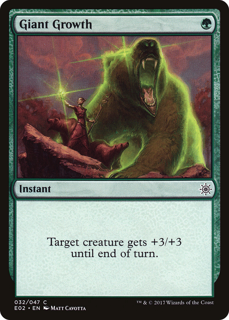 Croissance gigantesque — Explorers of Ixalan — Magic: The Gathering