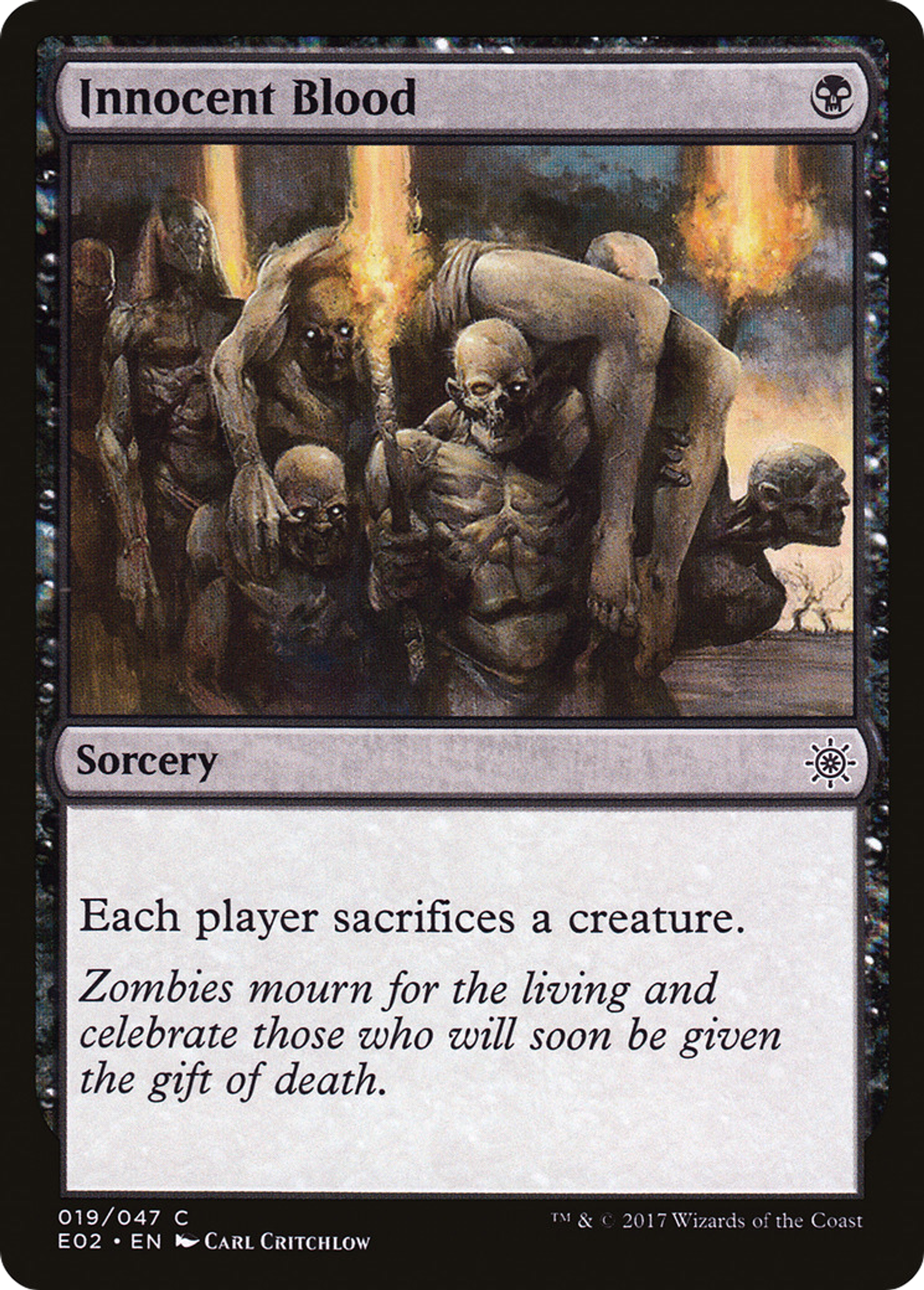Innocent Blood — Explorers of Ixalan — Magic: The Gathering