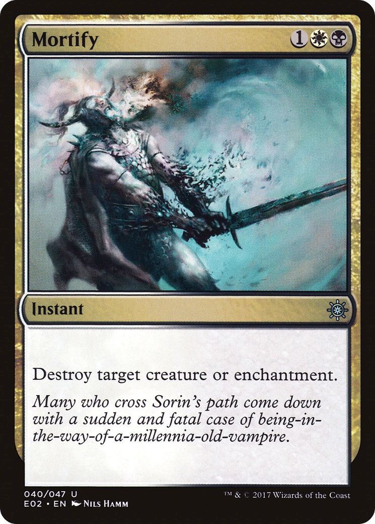 Mortify — Explorers of Ixalan — Magic: The Gathering