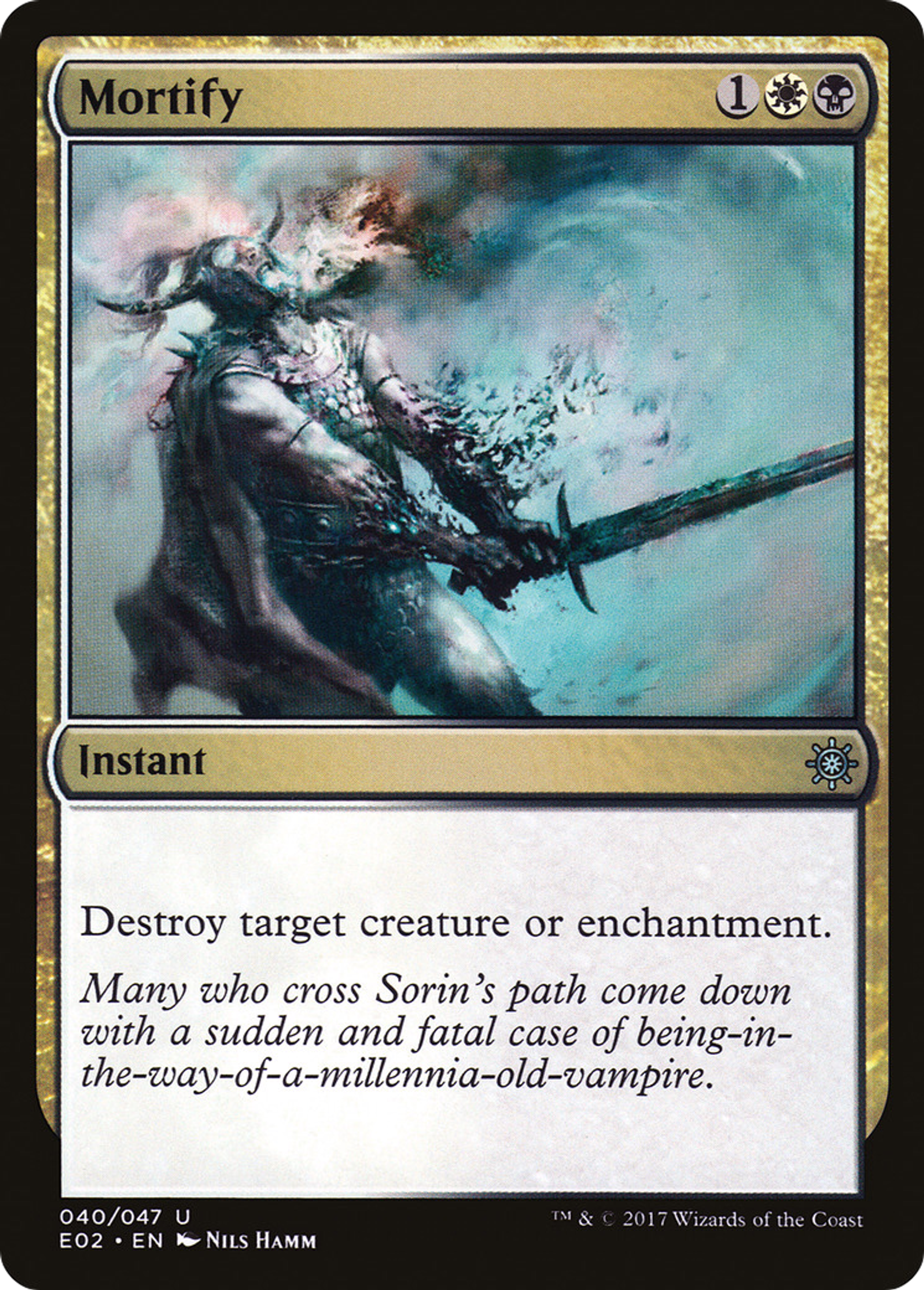 Mortify — Explorers of Ixalan — Magic: The Gathering