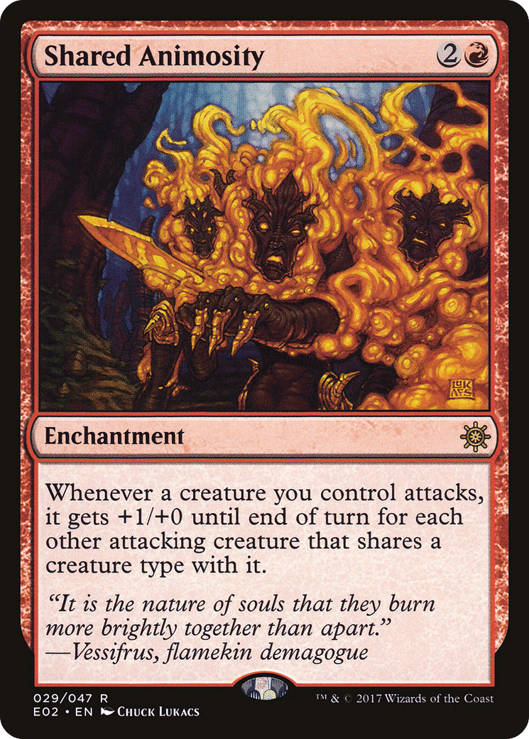 Shared Animosity — Explorers of Ixalan — Magic: The Gathering