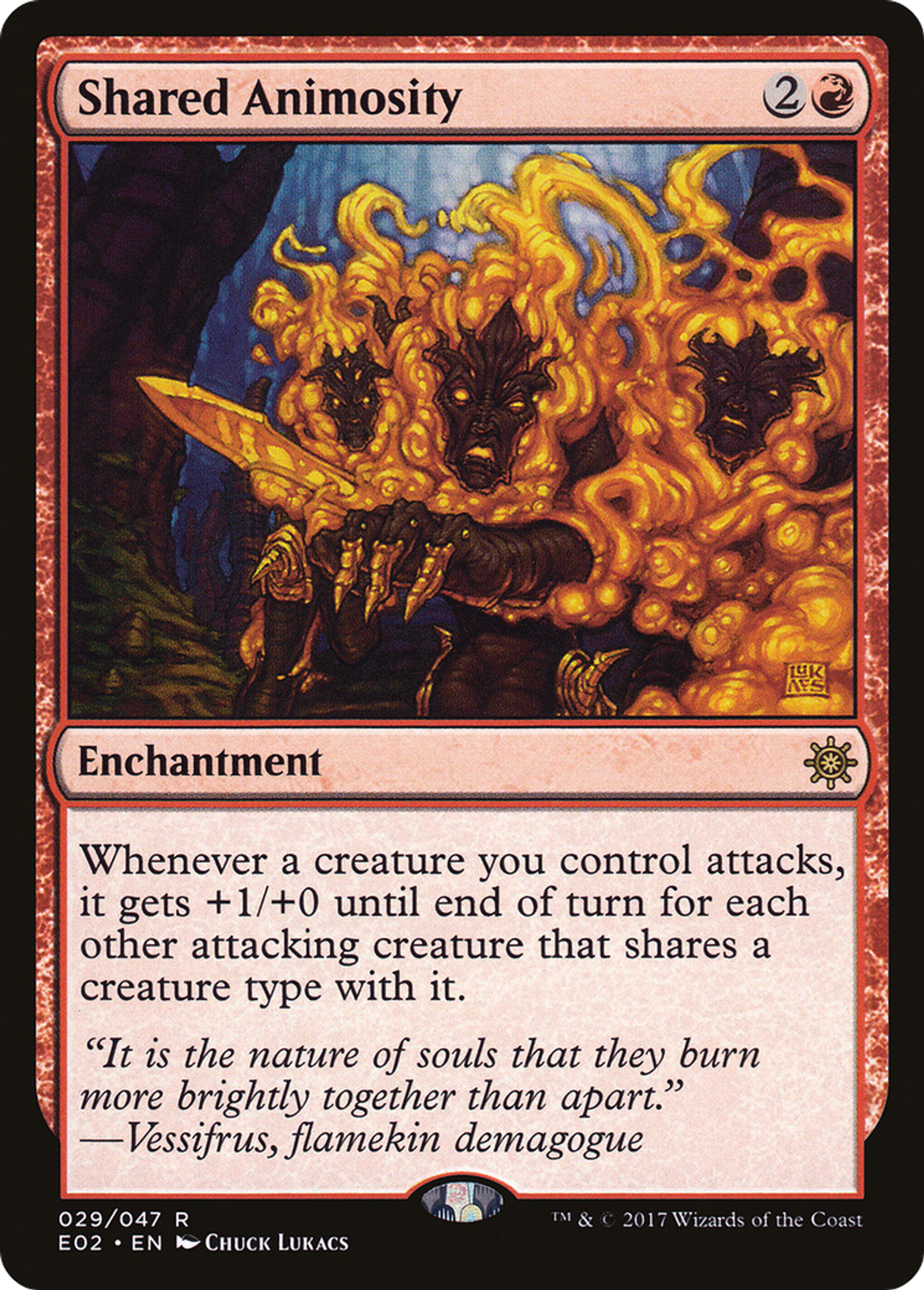 Shared Animosity — Explorers of Ixalan — Magic: The Gathering