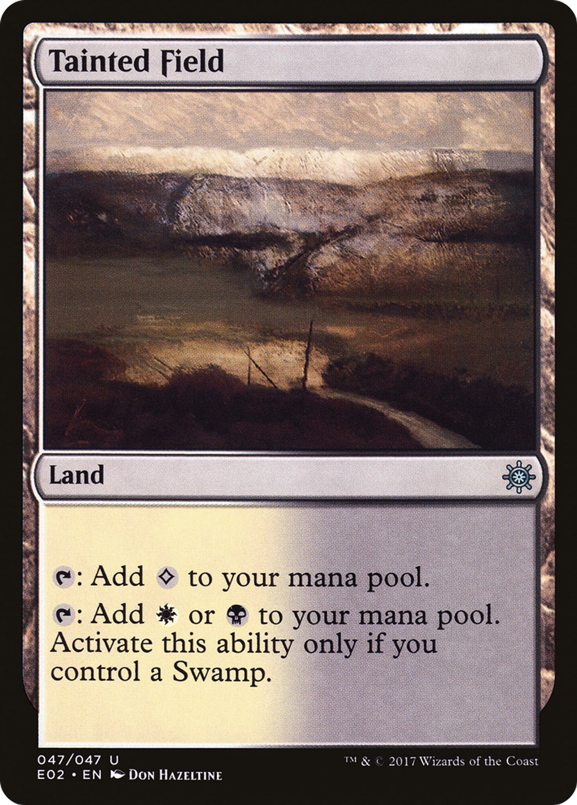 Tainted Field — Explorers of Ixalan — Magic: The Gathering