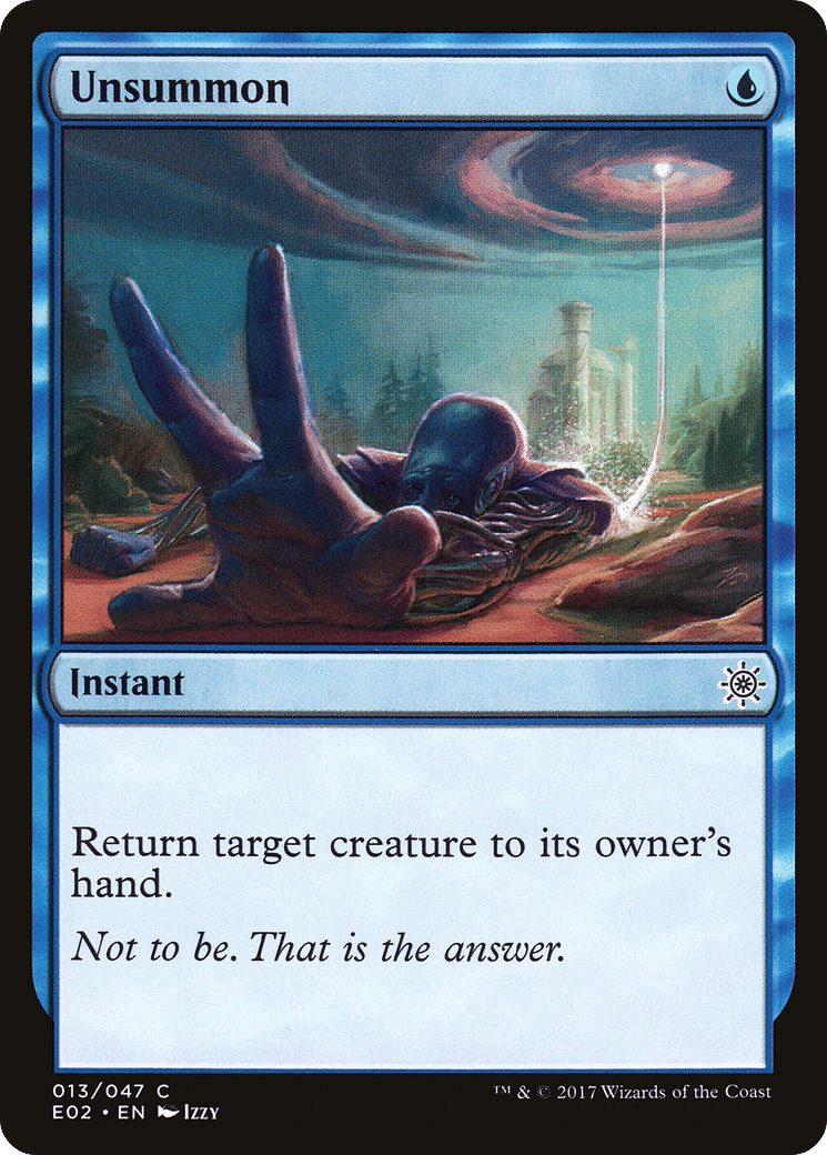 Unsummon — Explorers of Ixalan — Magic: The Gathering
