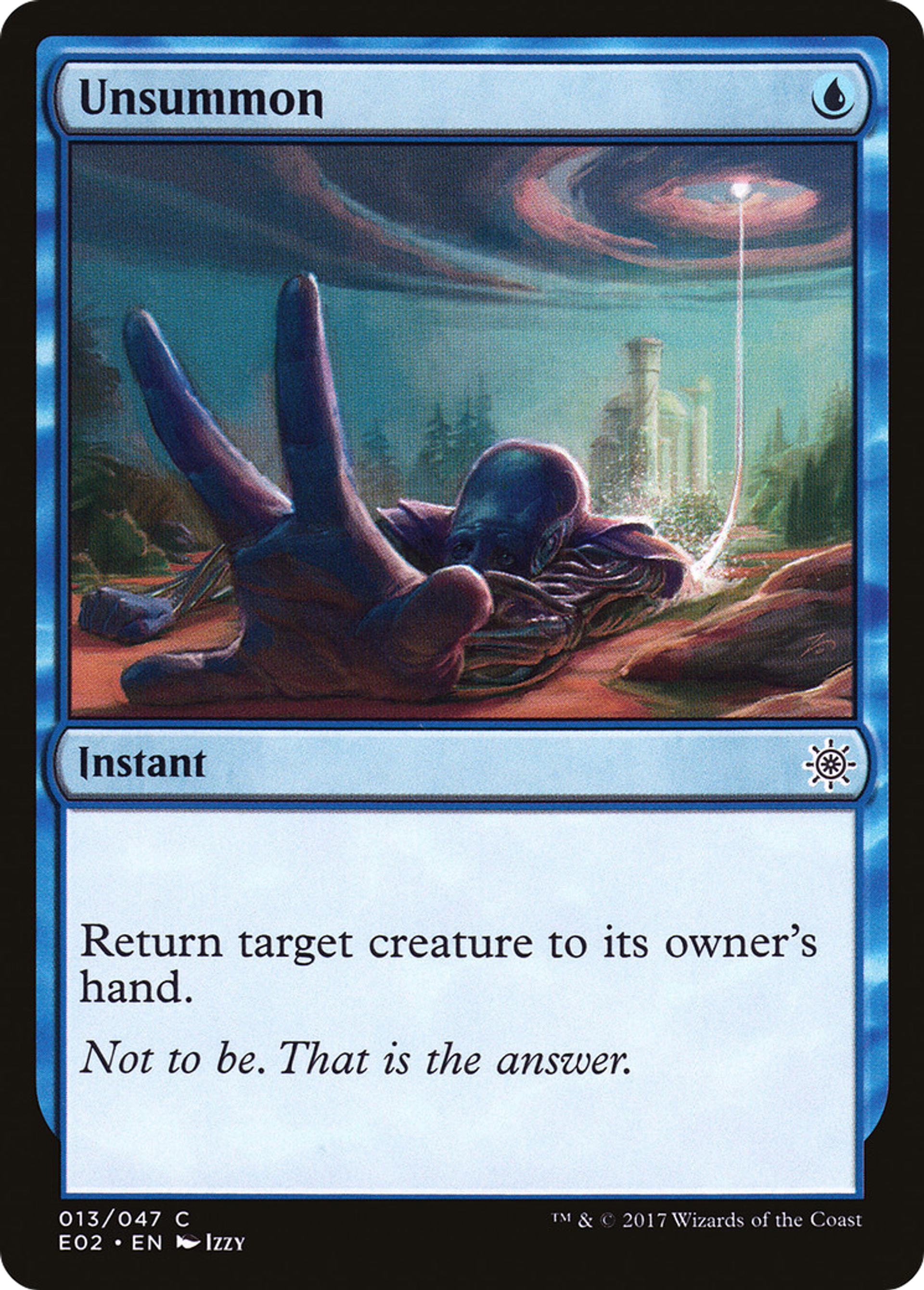 Unsummon — Explorers of Ixalan — Magic: The Gathering