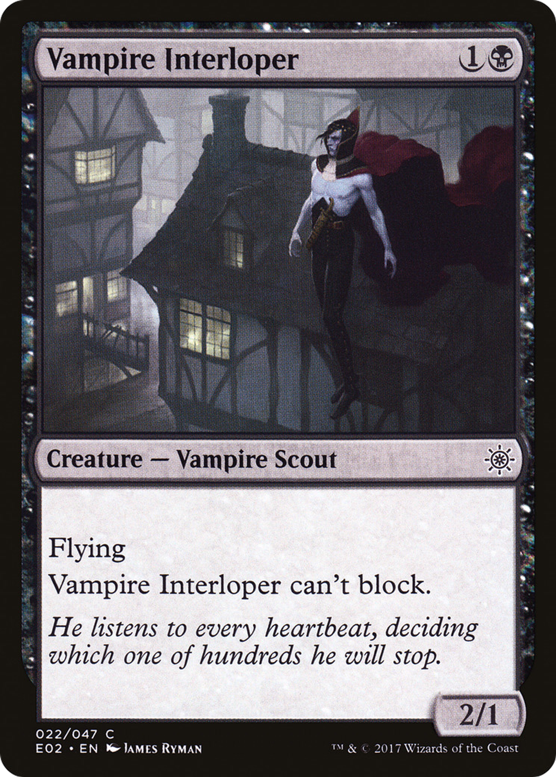 Vampire Interloper — Explorers of Ixalan — Magic: The Gathering