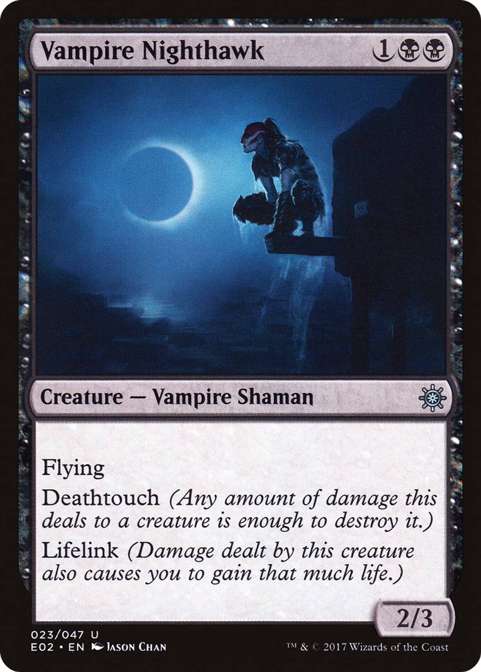 Vampire Nighthawk — Explorers of Ixalan — Magic: The Gathering