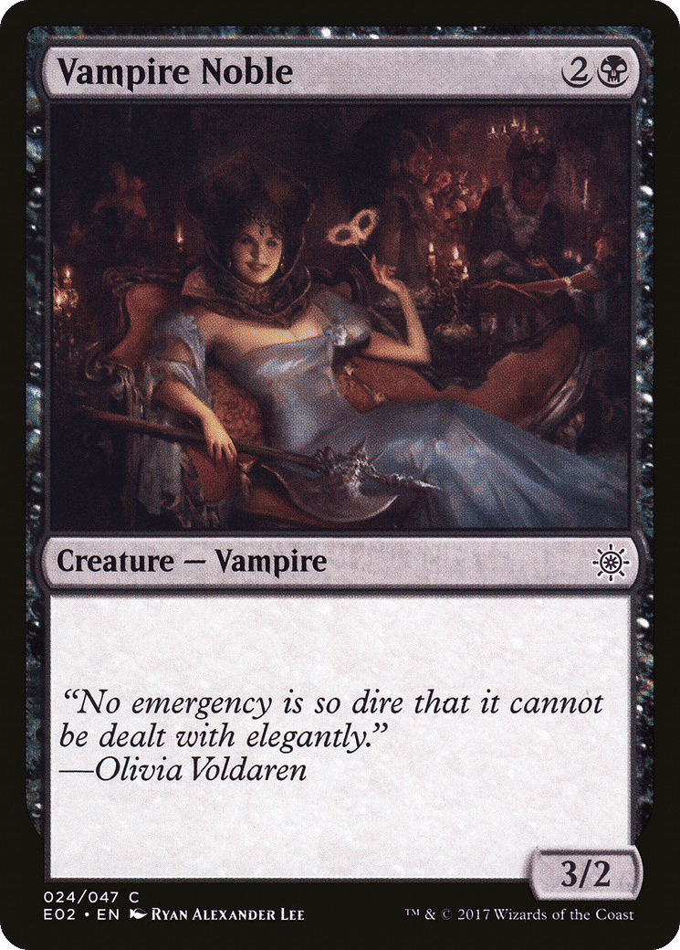 Vampire Noble — Explorers of Ixalan — Magic: The Gathering