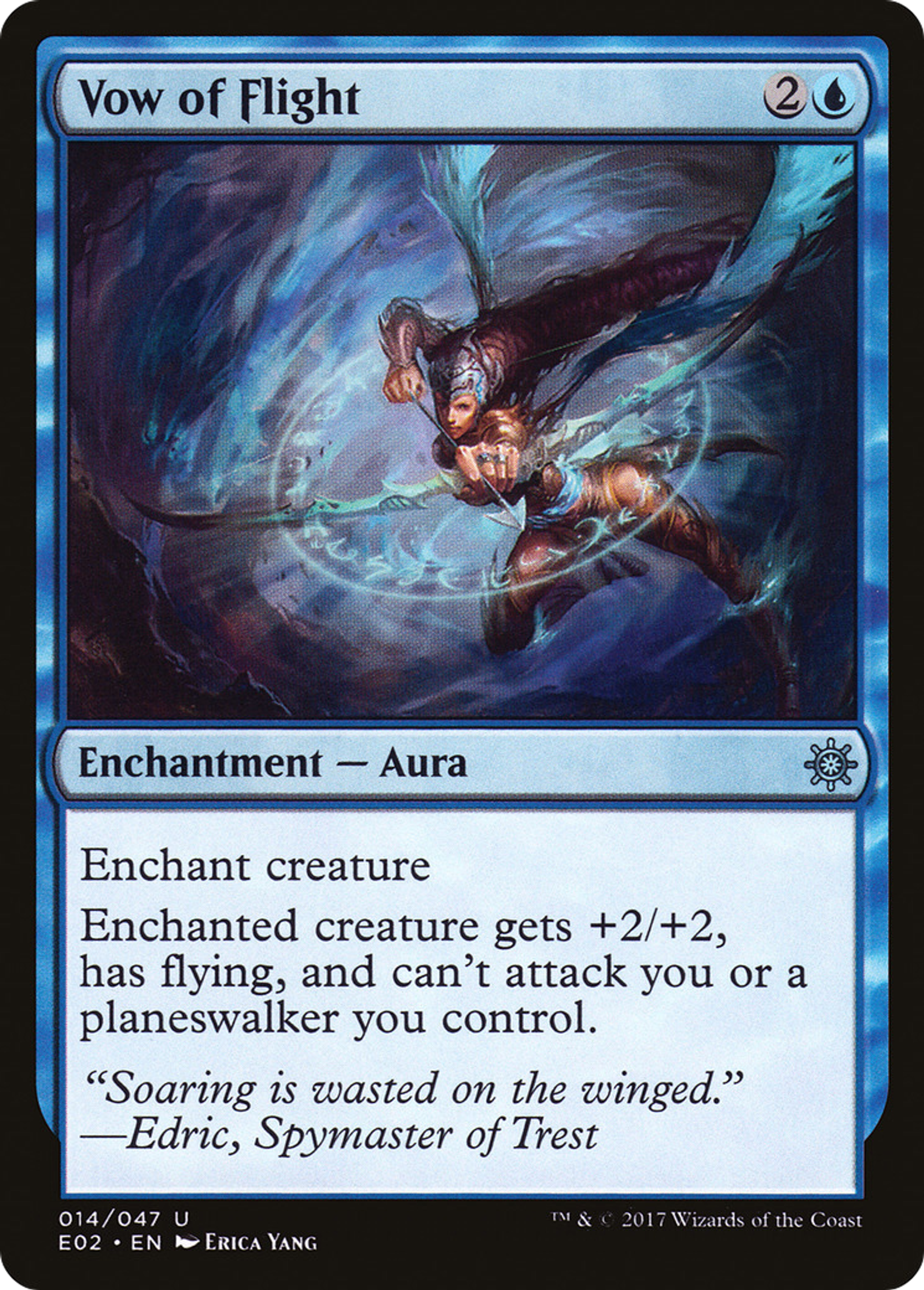 Vow of Flight — Explorers of Ixalan — Magic: The Gathering