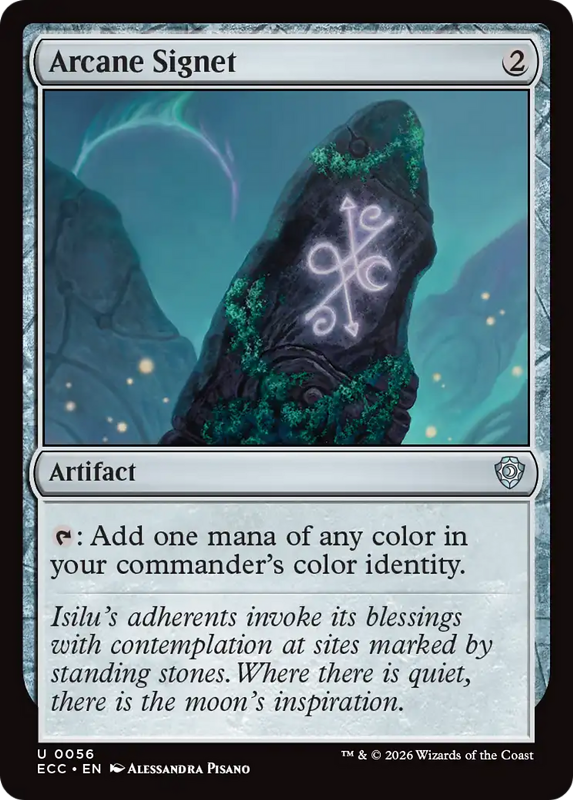 Arcane Signet — Lorwyn Eclipsed Commander — Magic: The Gathering