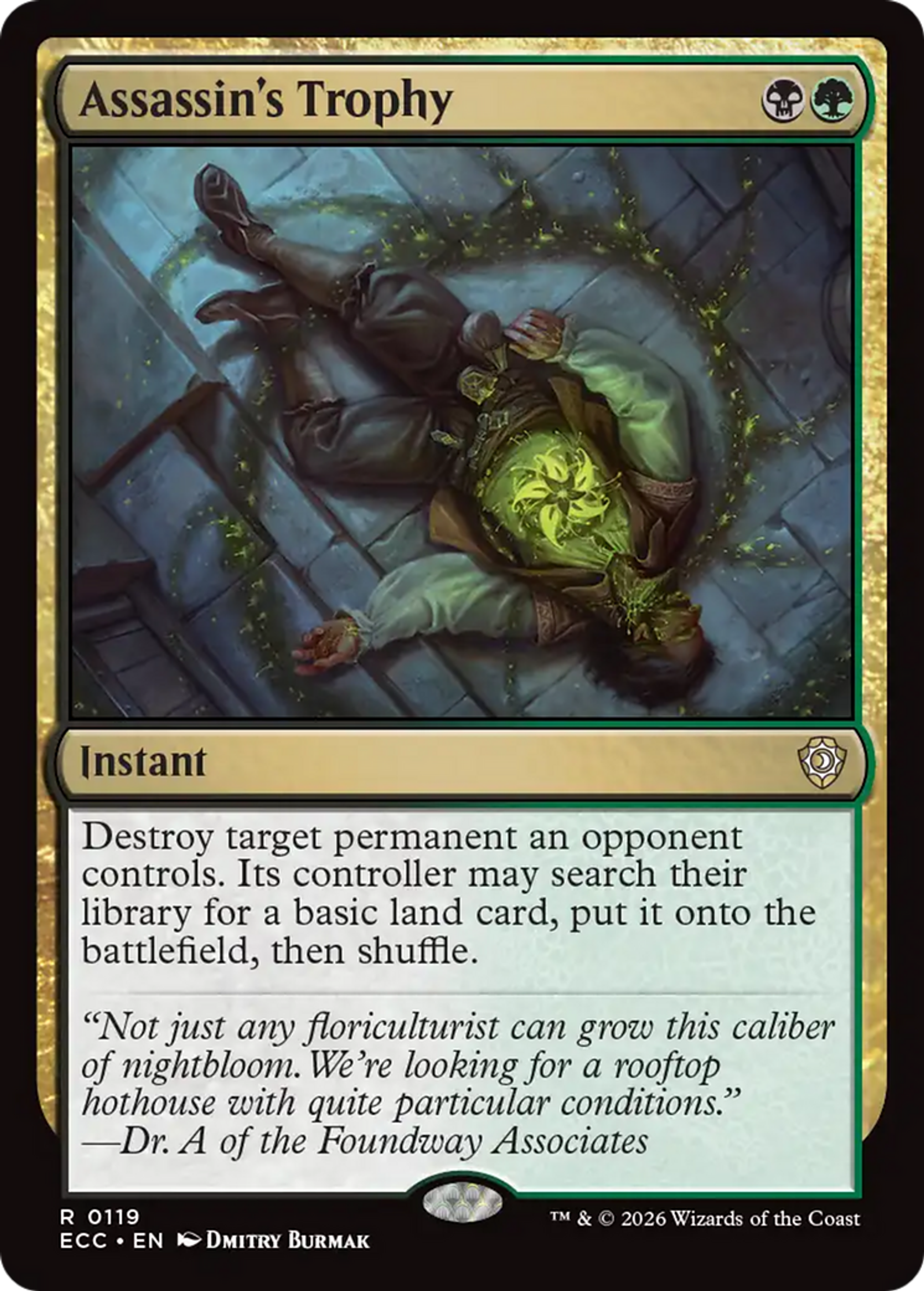 Assassin's Trophy — Lorwyn Eclipsed Commander — Magic: The Gathering