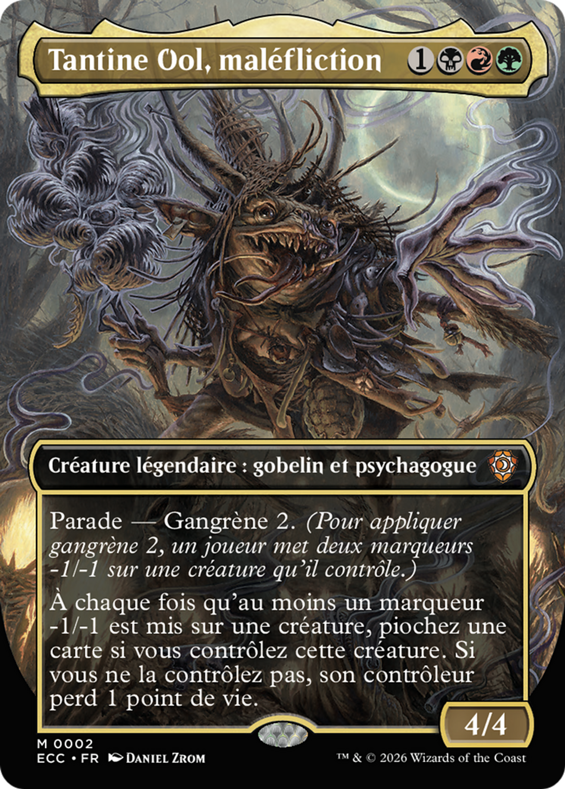 Tantine Ool, maléfliction — Lorwyn Eclipsed Commander — Magic: The Gathering