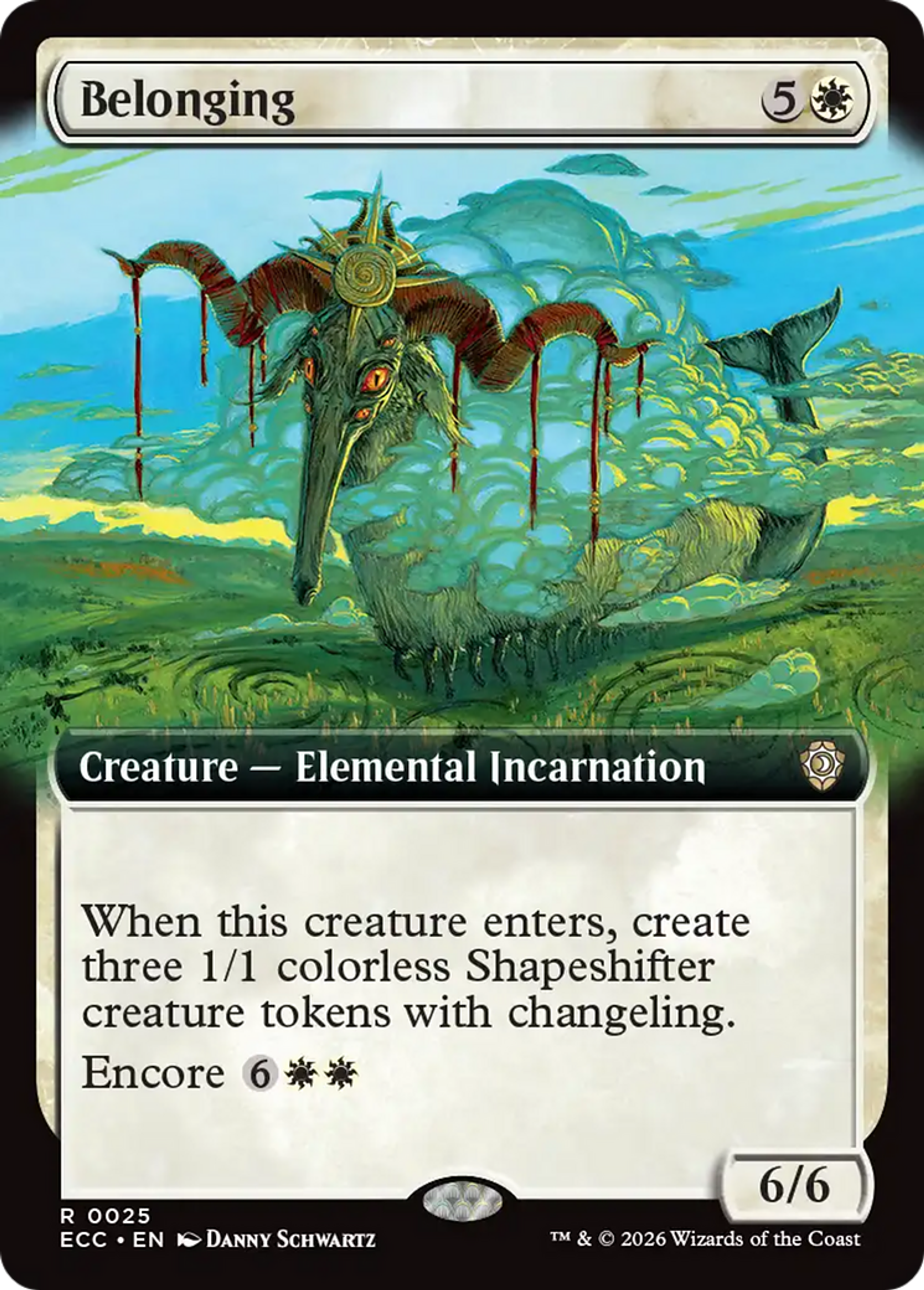 Belonging — Lorwyn Eclipsed Commander — Magic: The Gathering