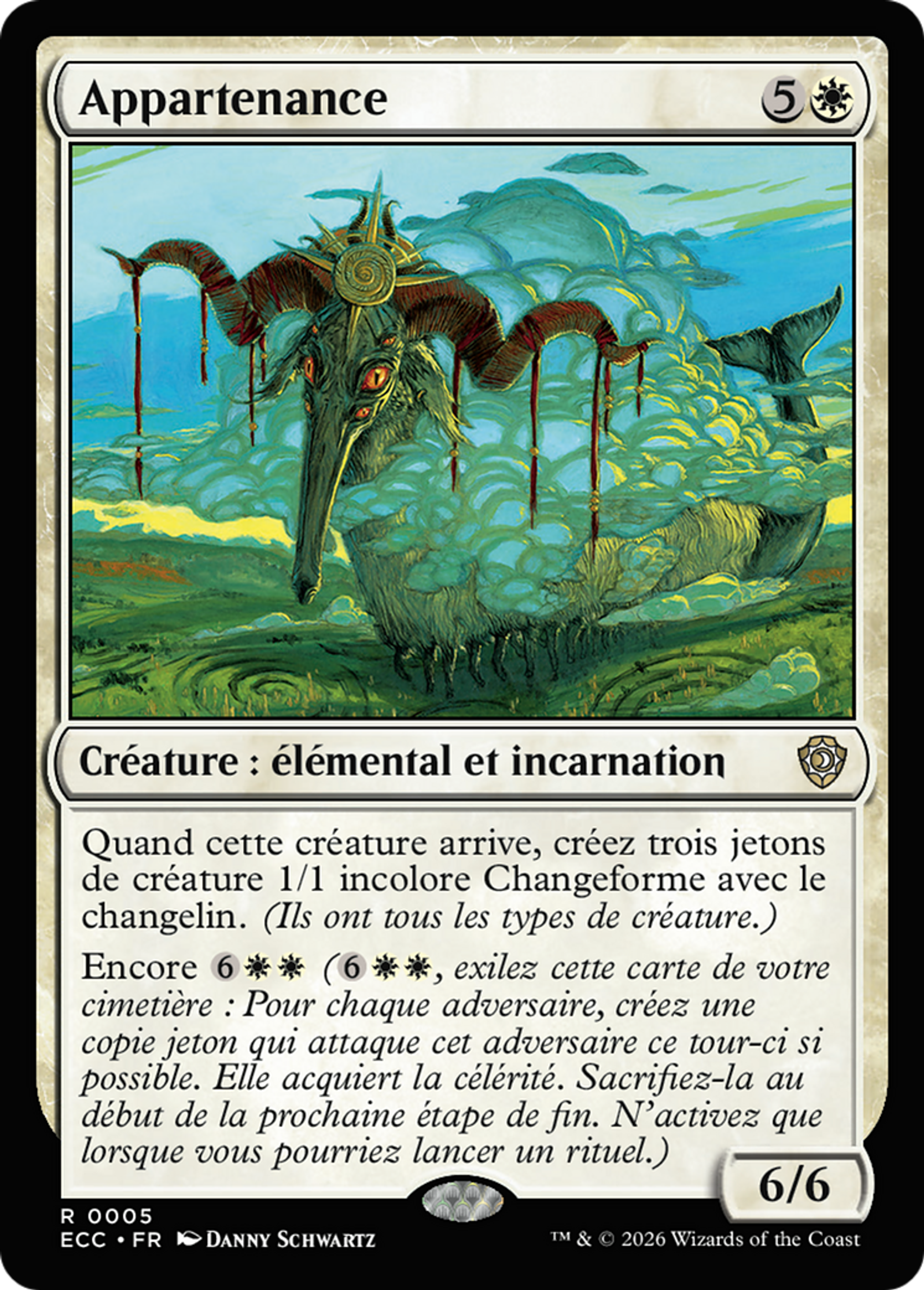 Appartenance — Lorwyn Eclipsed Commander — Magic: The Gathering