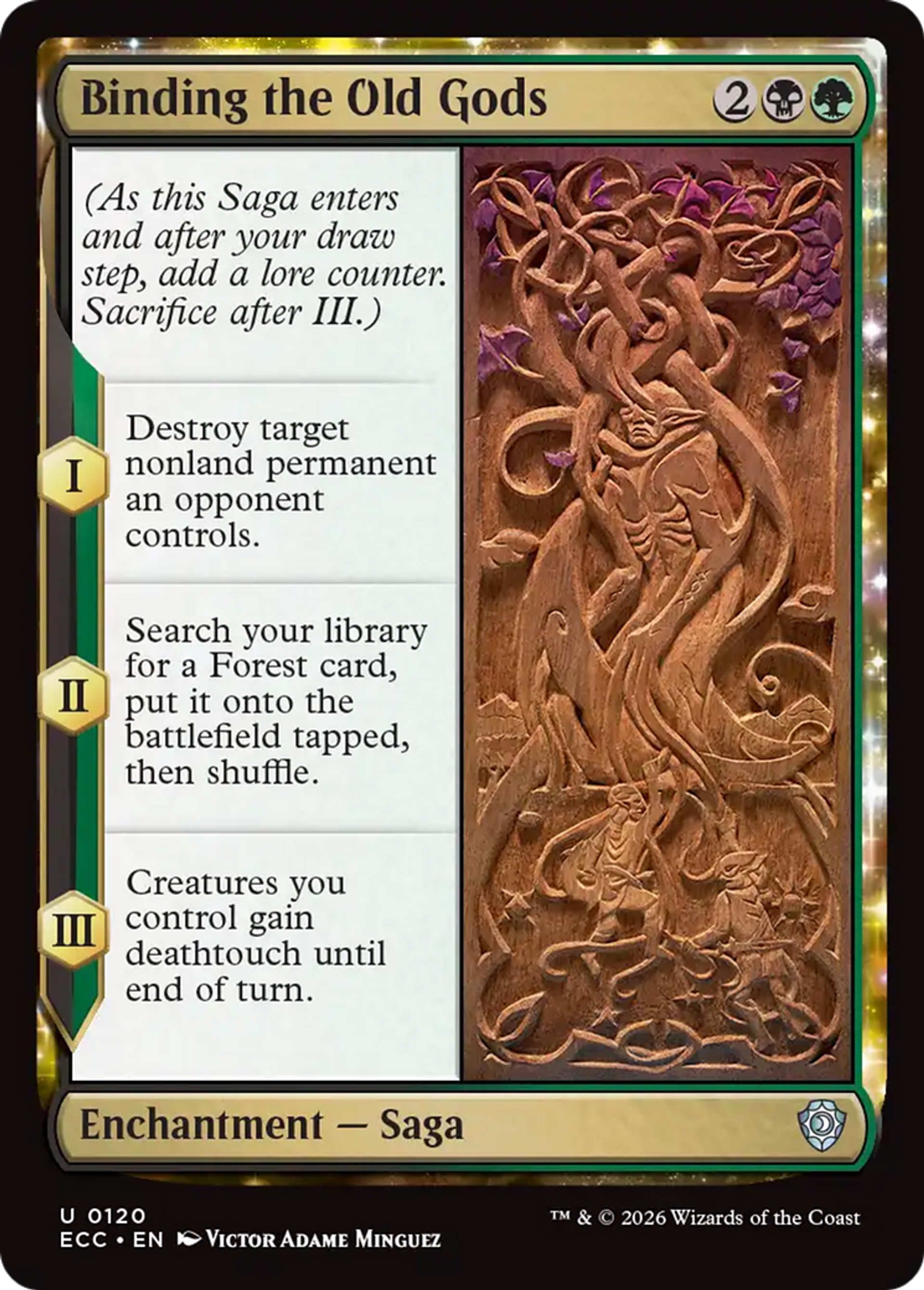 Binding the Old Gods — Lorwyn Eclipsed Commander — Magic: The Gathering