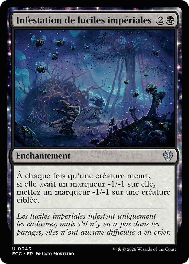 Infestation de luciles impériales — Lorwyn Eclipsed Commander — Magic: The Gathering