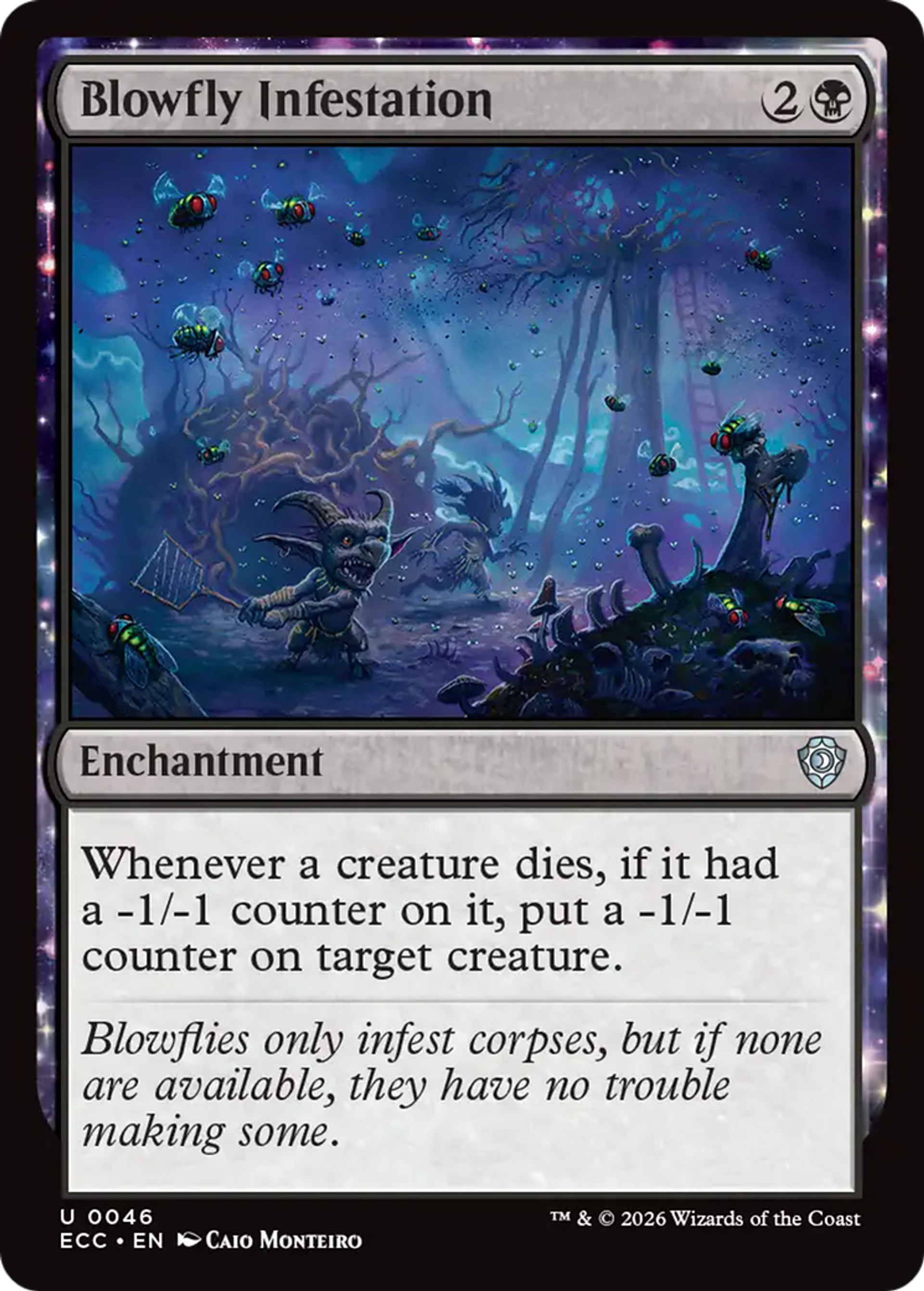 Blowfly Infestation — Lorwyn Eclipsed Commander — Magic: The Gathering