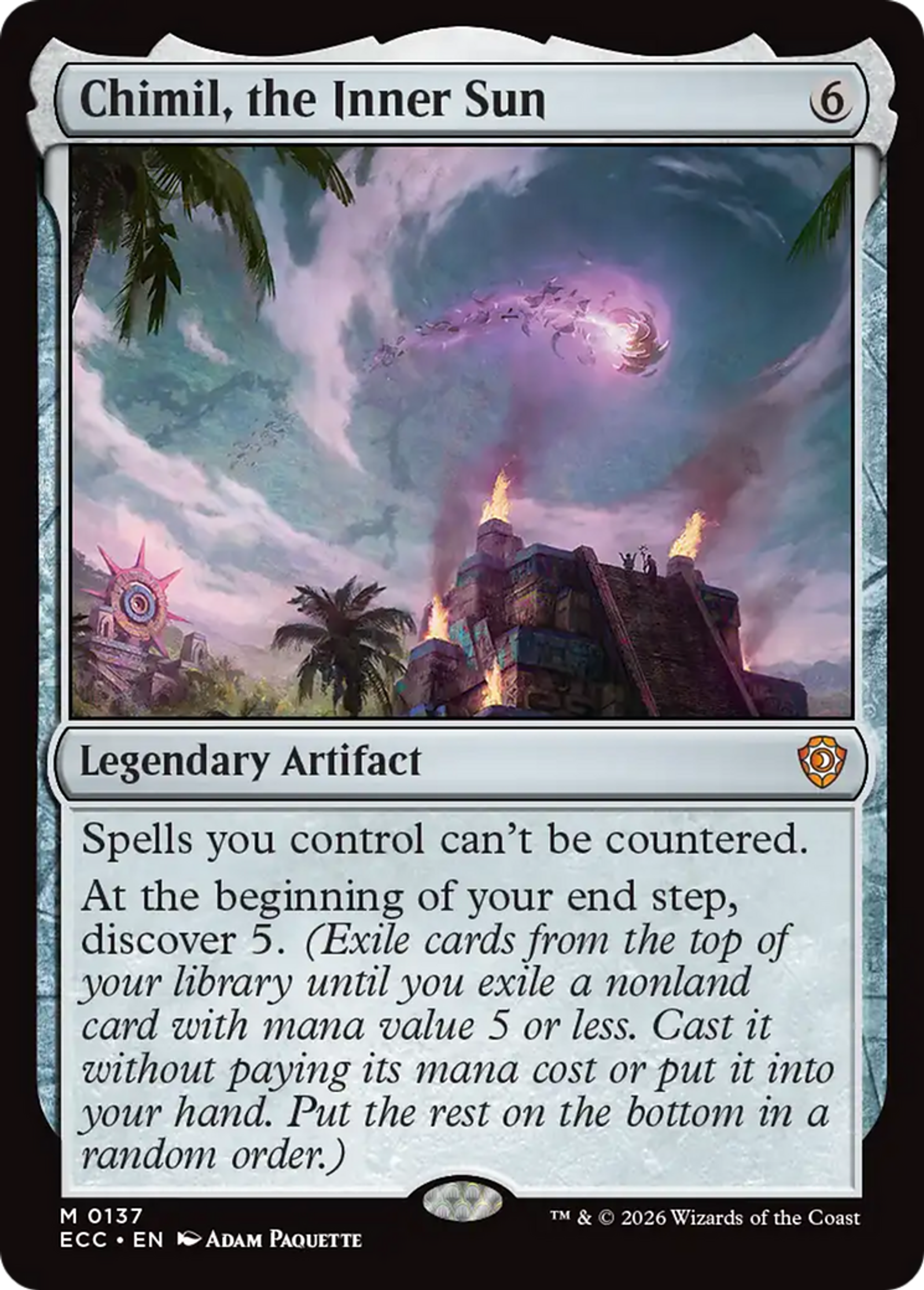 Chimil, the Inner Sun — Lorwyn Eclipsed Commander — Magic: The Gathering