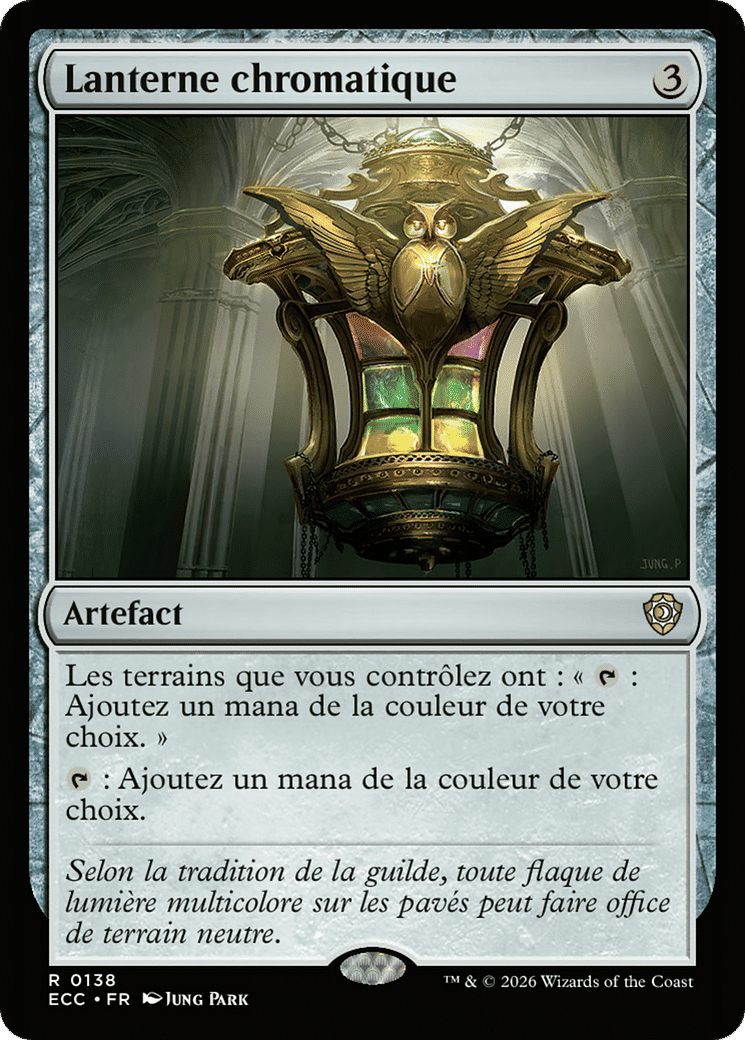 Lanterne chromatique — Lorwyn Eclipsed Commander — Magic: The Gathering