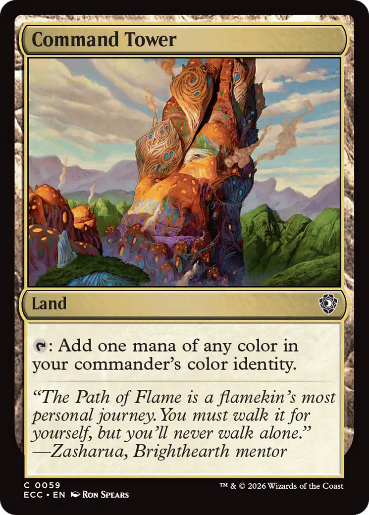 Command Tower — Lorwyn Eclipsed Commander — Magic: The Gathering