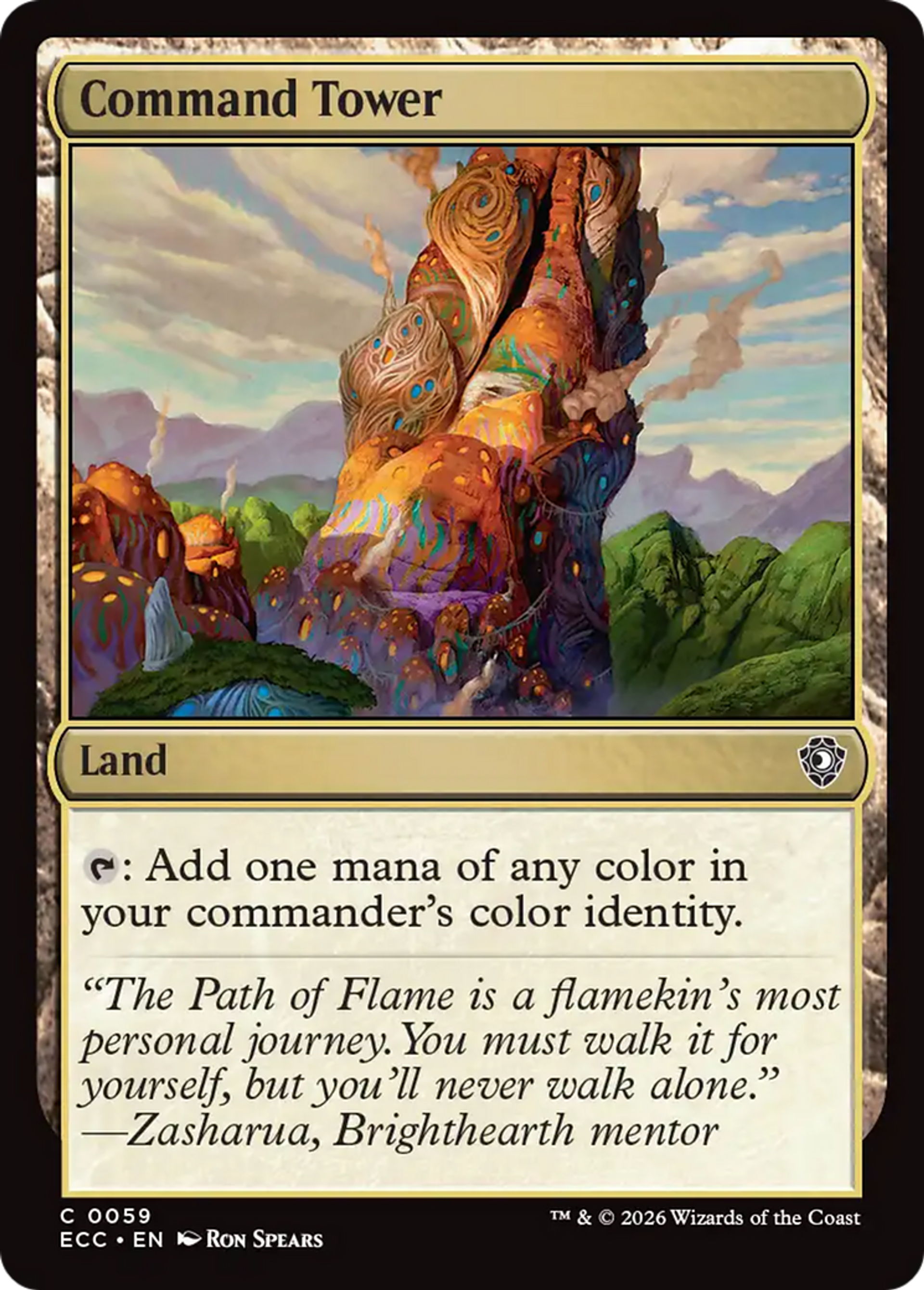 Command Tower — Lorwyn Eclipsed Commander — Magic: The Gathering