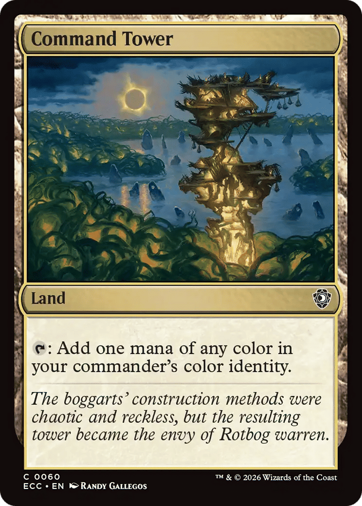 Command Tower — Lorwyn Eclipsed Commander — Magic: The Gathering