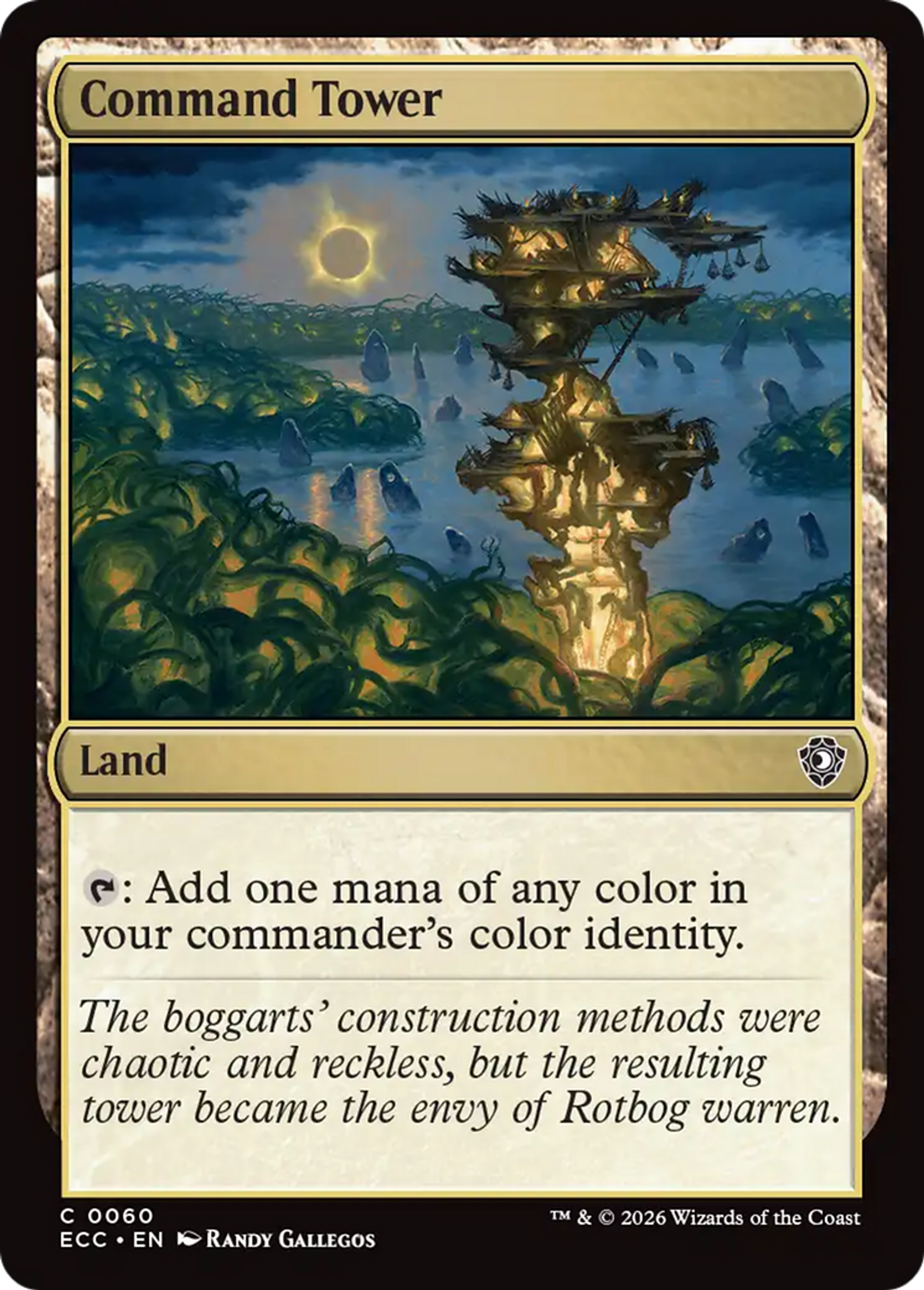 Command Tower — Lorwyn Eclipsed Commander — Magic: The Gathering