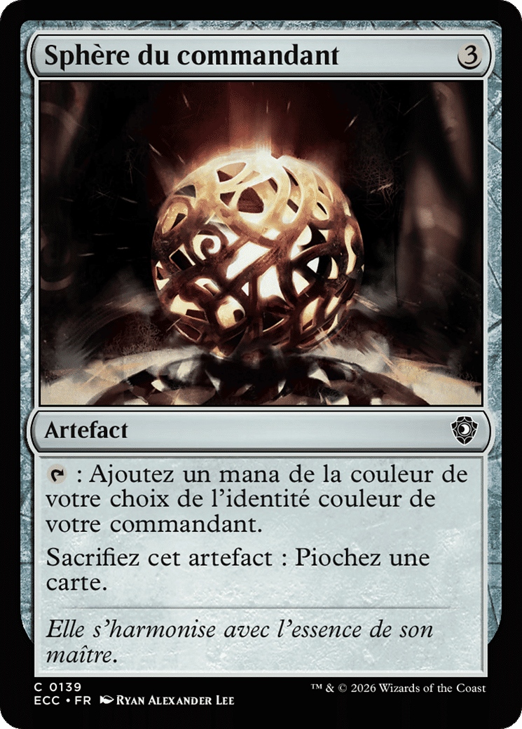 Sphère du commandant — Lorwyn Eclipsed Commander — Magic: The Gathering