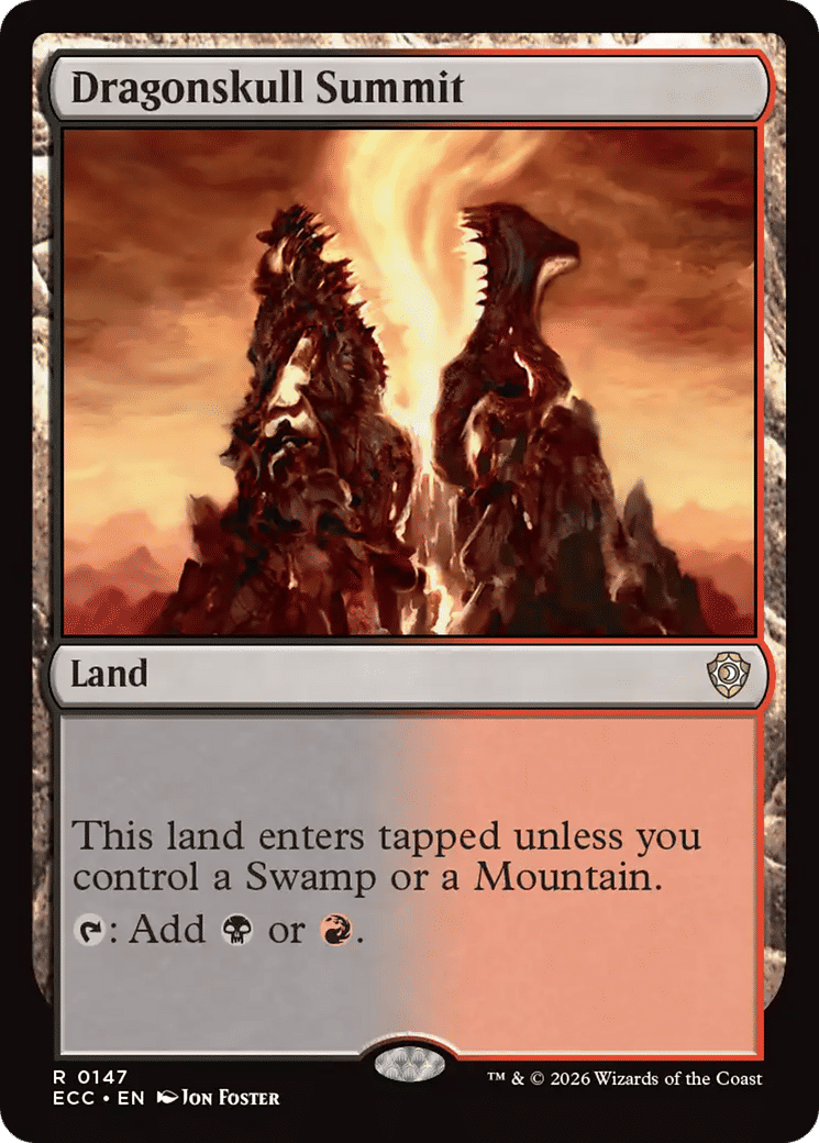 Dragonskull Summit — Lorwyn Eclipsed Commander — Magic: The Gathering