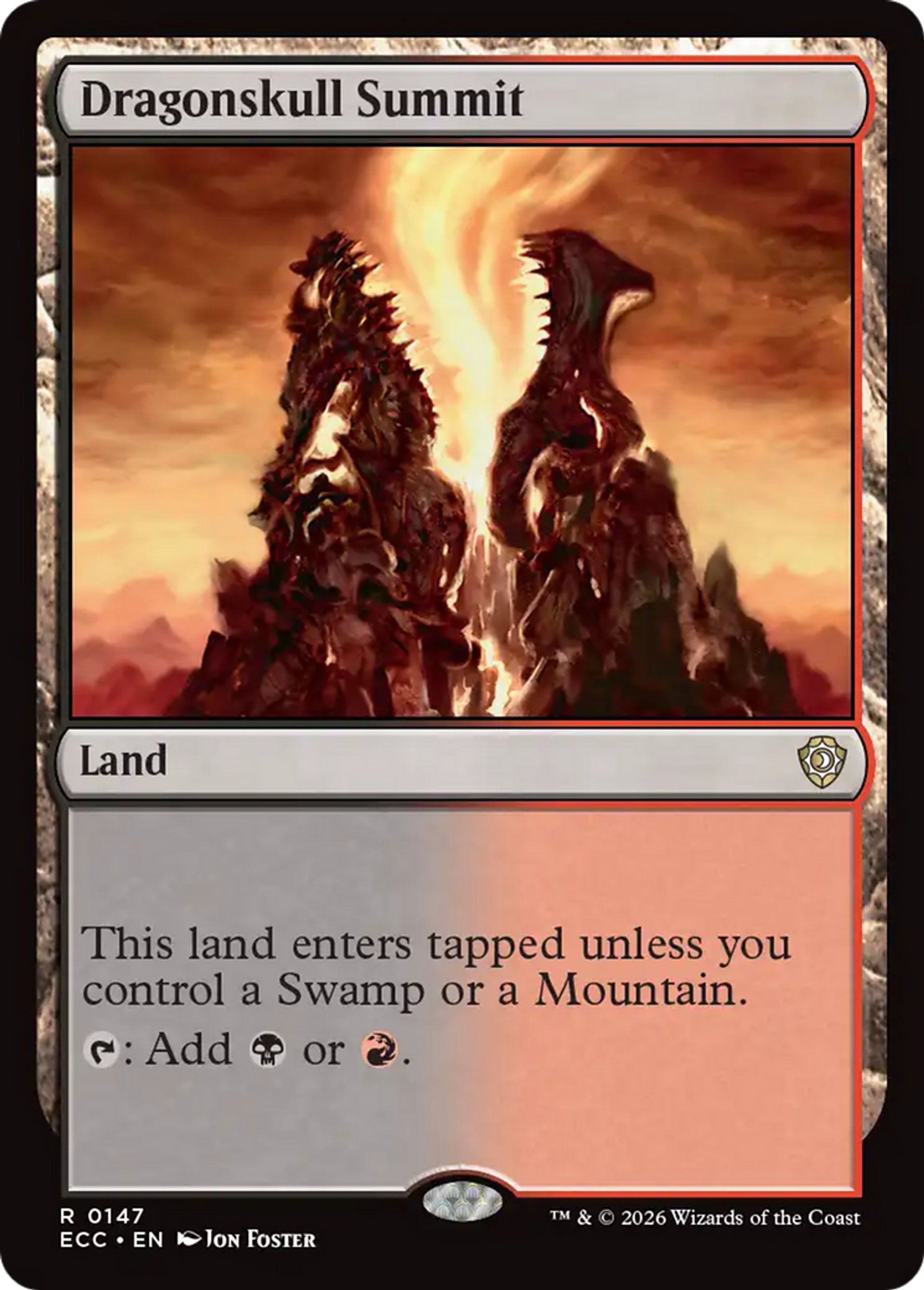 Dragonskull Summit — Lorwyn Eclipsed Commander — Magic: The Gathering