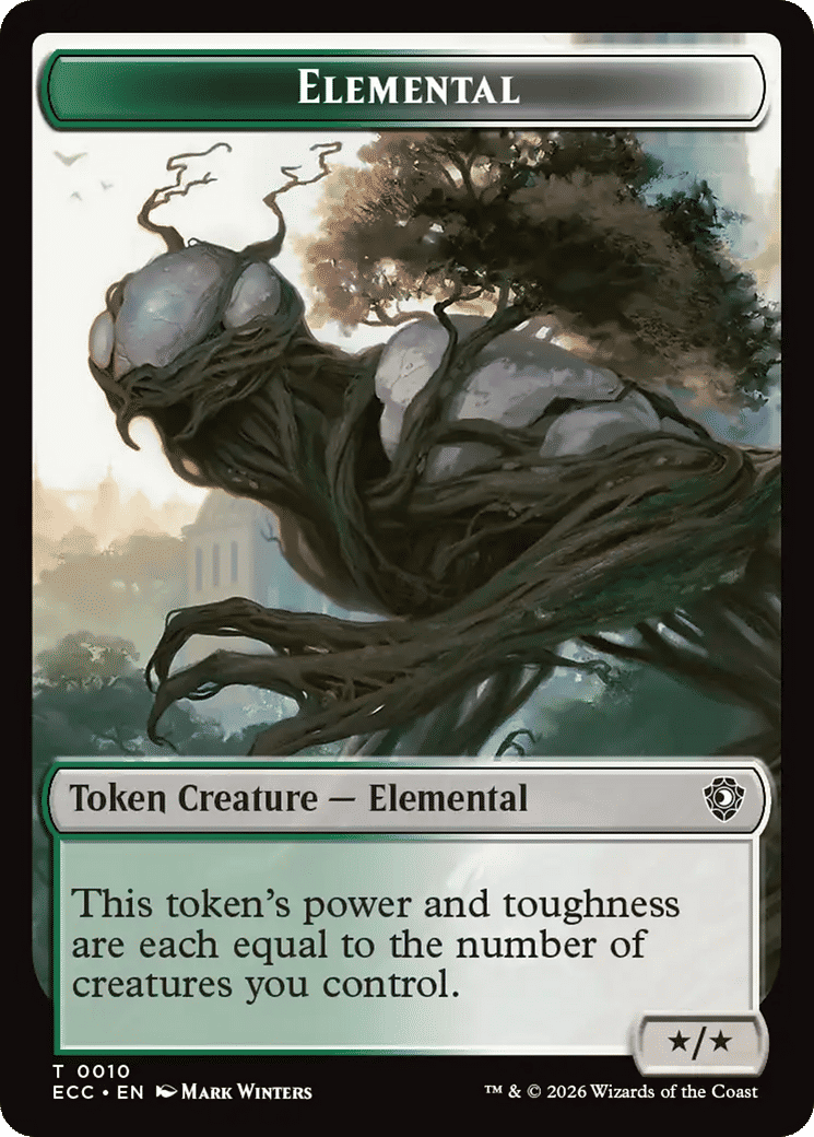 Elemental — Lorwyn Eclipsed Commander — Magic: The Gathering