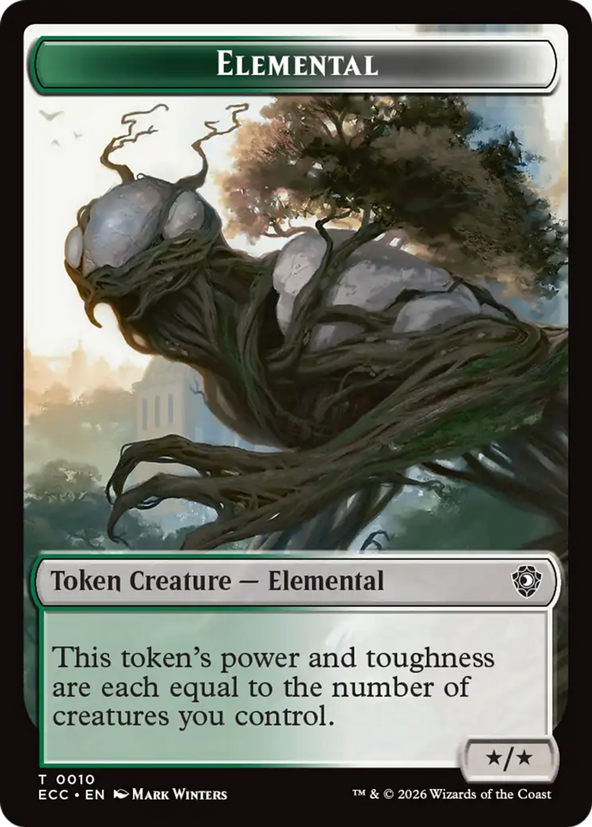 Elemental — Lorwyn Eclipsed Commander — Magic: The Gathering