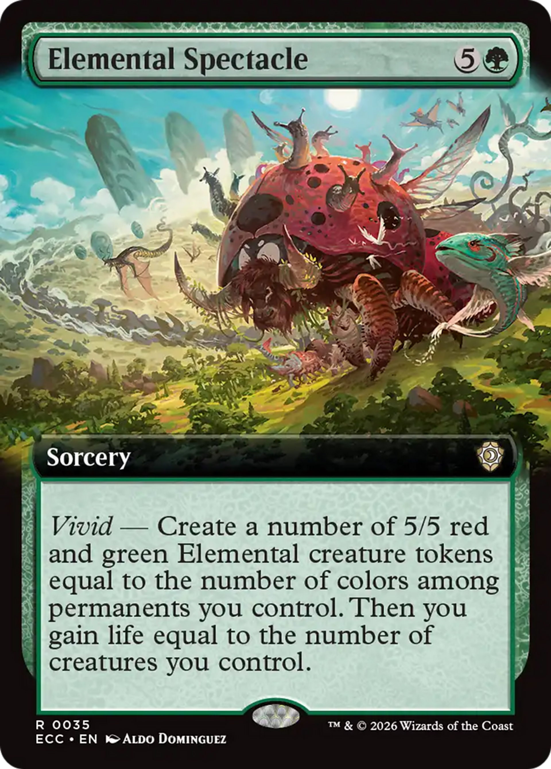 Elemental Spectacle — Lorwyn Eclipsed Commander — Magic: The Gathering