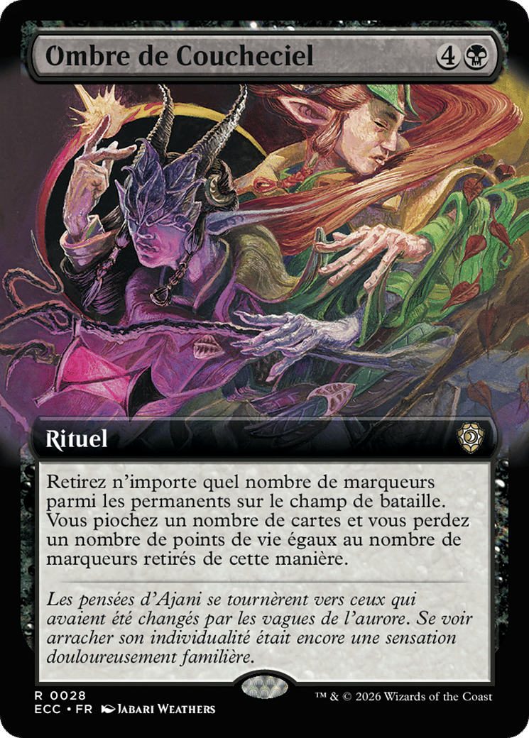 Ombre de Coucheciel — Lorwyn Eclipsed Commander — Magic: The Gathering