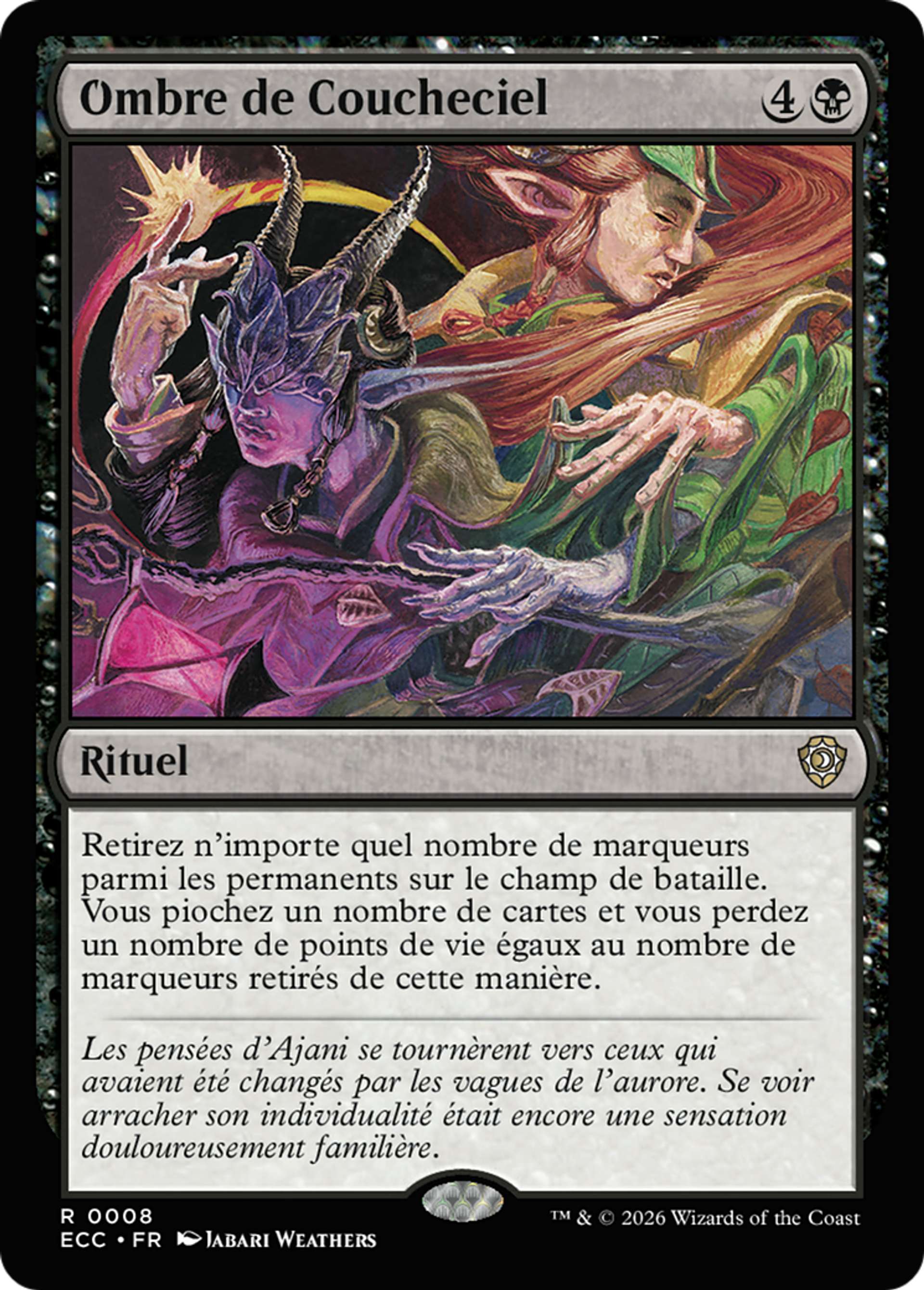 Ombre de Coucheciel — Lorwyn Eclipsed Commander — Magic: The Gathering