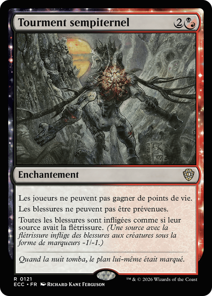 Tourment sempiternel — Lorwyn Eclipsed Commander — Magic: The Gathering