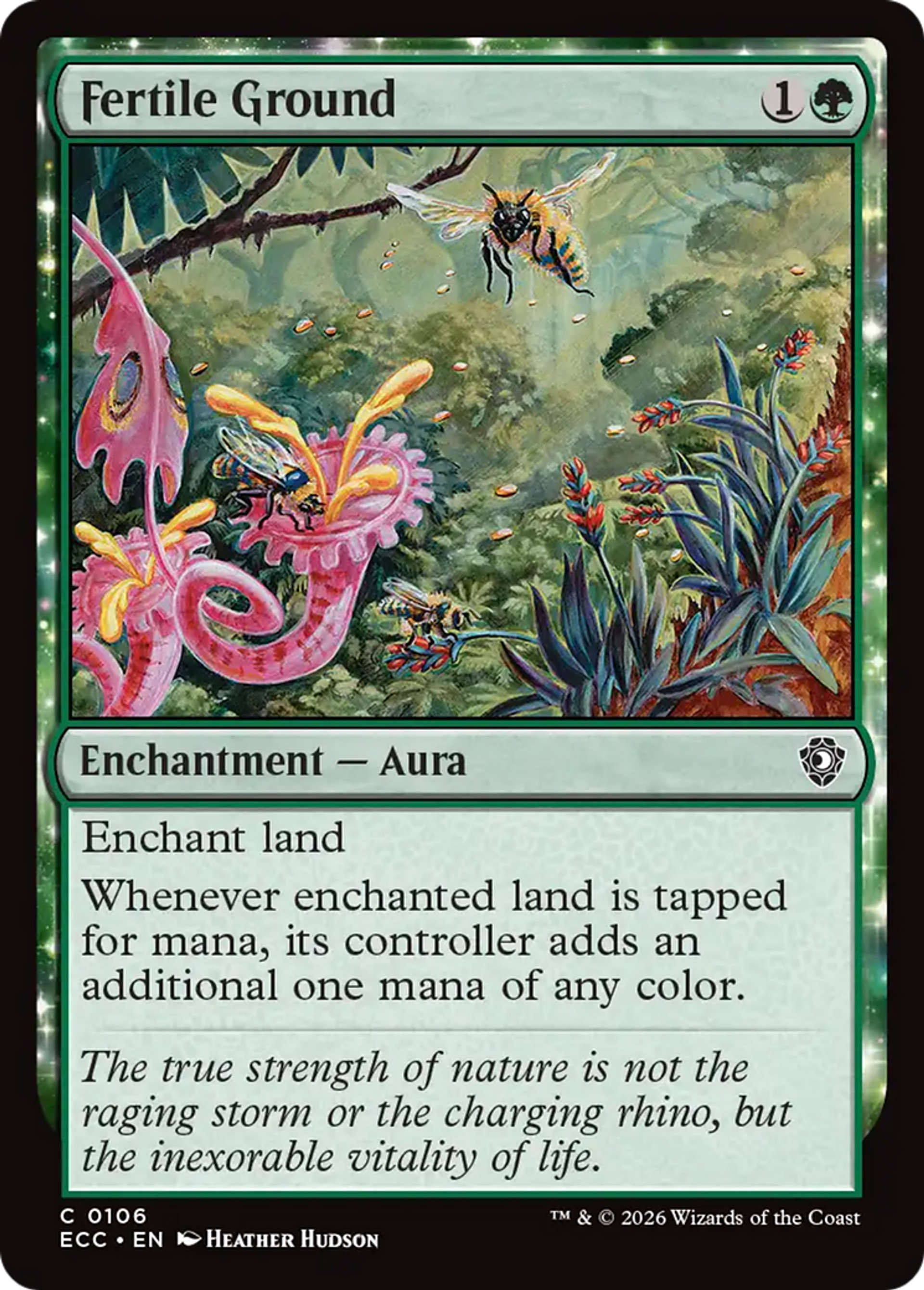 Fertile Ground — Lorwyn Eclipsed Commander — Magic: The Gathering