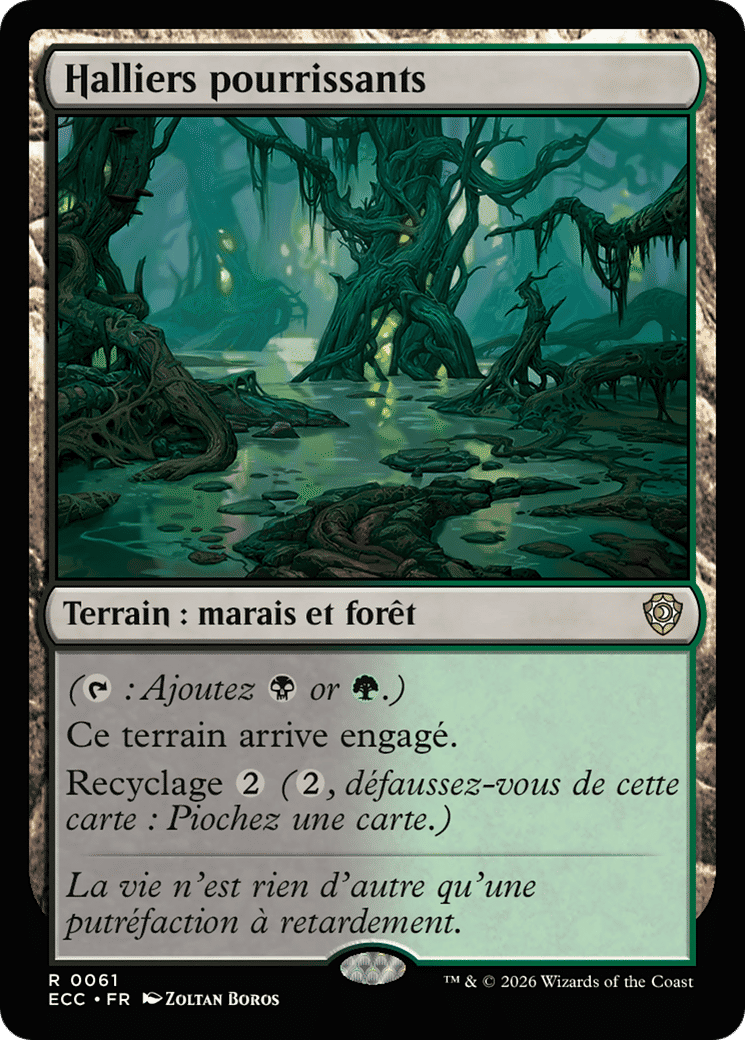 Halliers pourrissants — Lorwyn Eclipsed Commander — Magic: The Gathering
