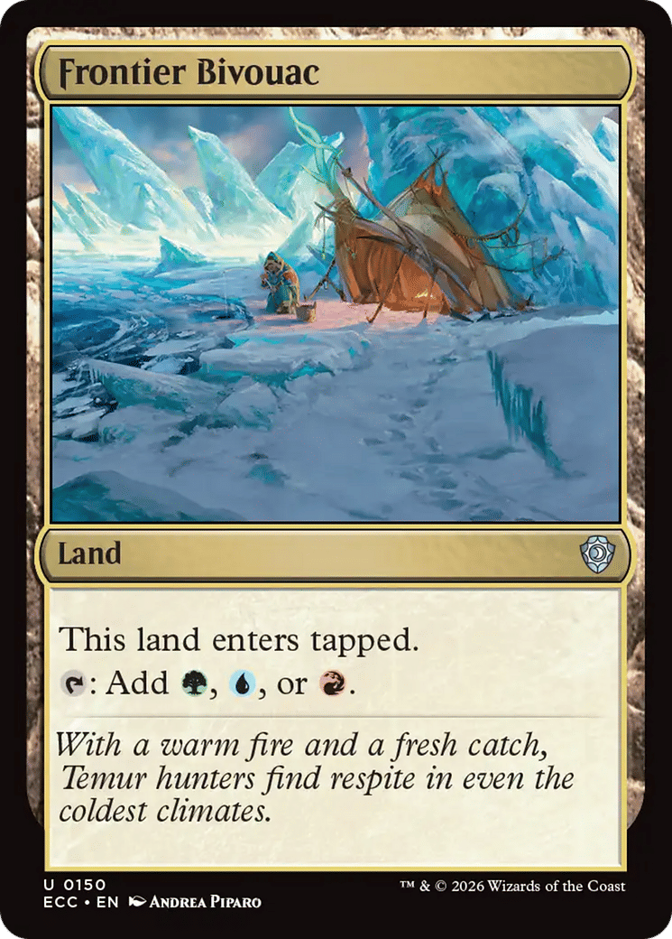 Frontier Bivouac from Lorwyn Eclipsed Commander - Magic: The Gathering