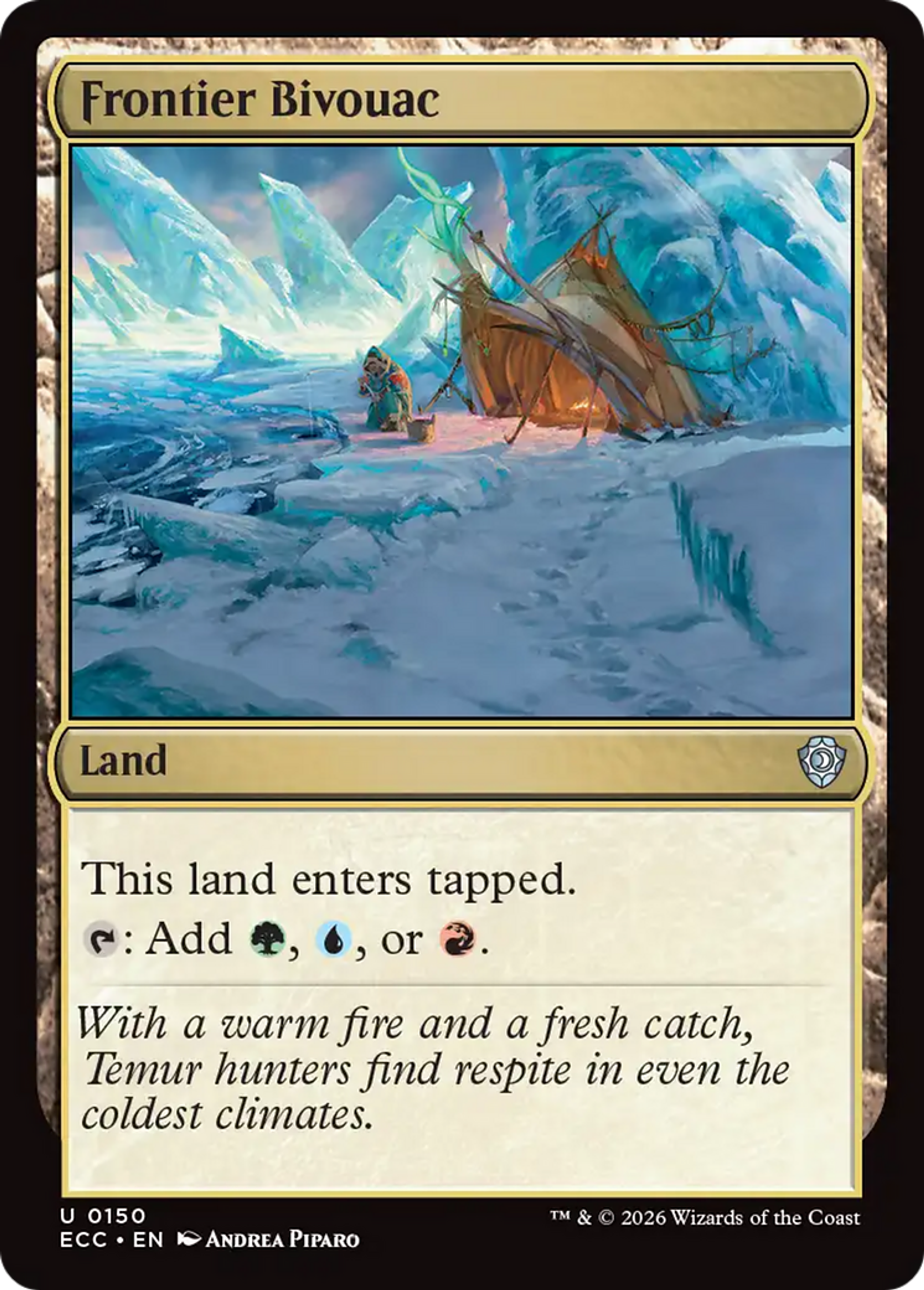 Frontier Bivouac — Lorwyn Eclipsed Commander — Magic: The Gathering