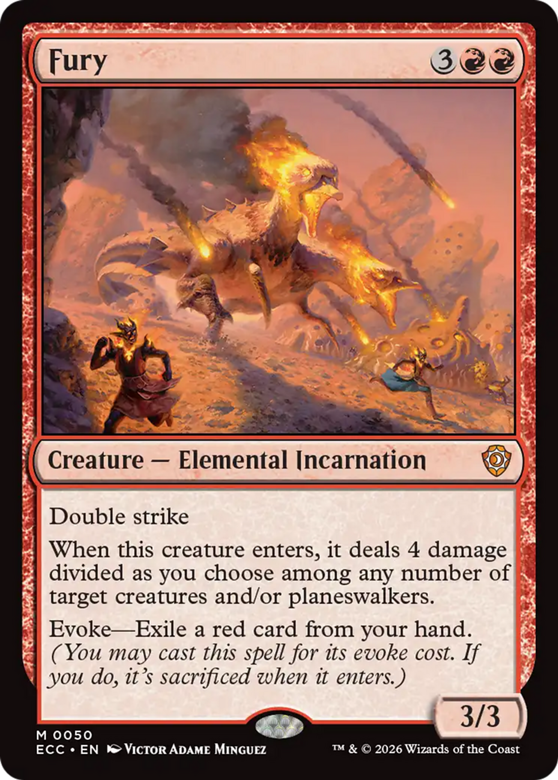Fury — Lorwyn Eclipsed Commander — Magic: The Gathering