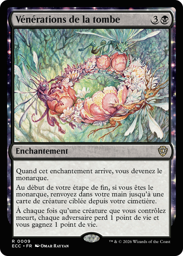 Vénérations de la tombe — Lorwyn Eclipsed Commander — Magic: The Gathering