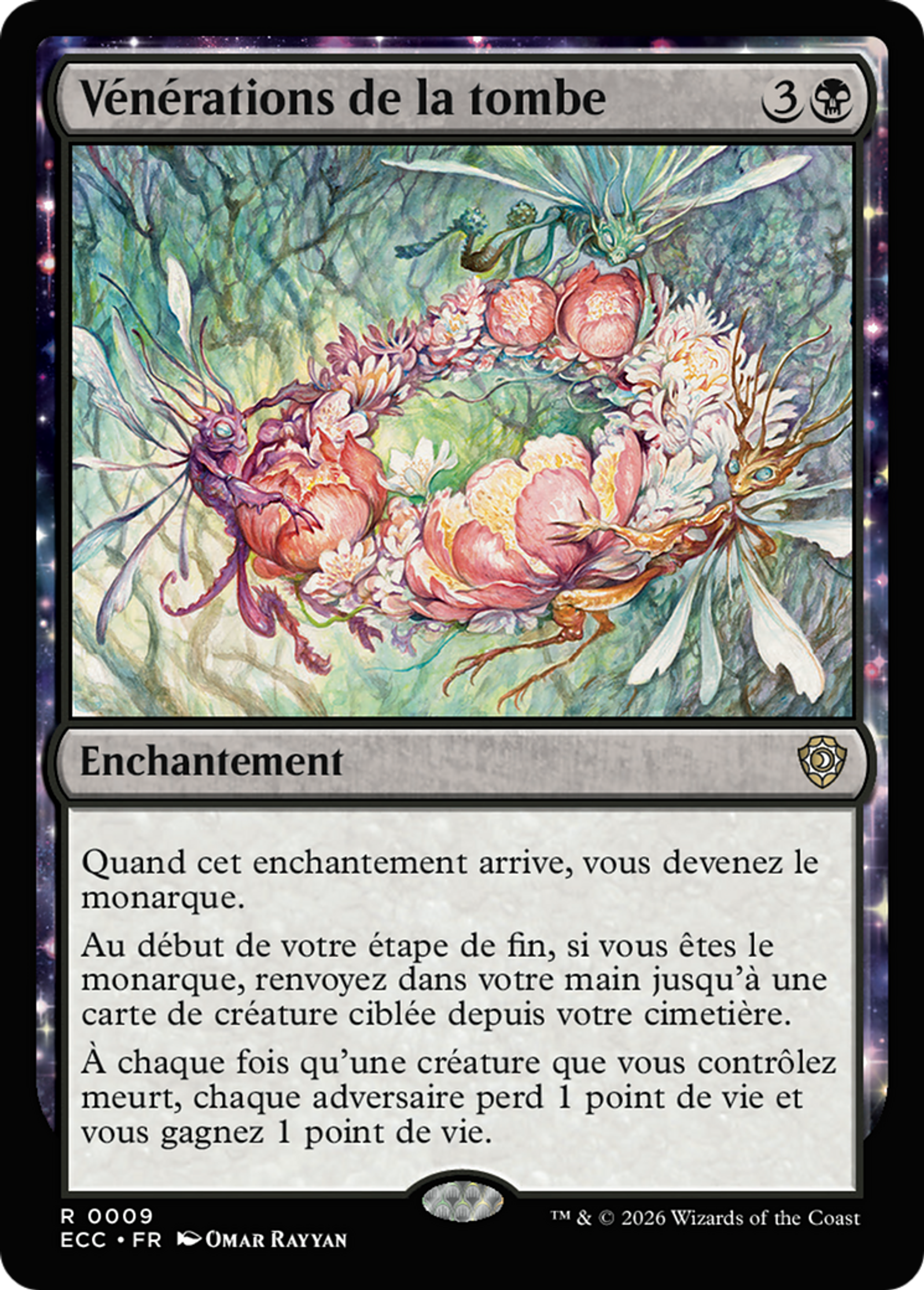 Vénérations de la tombe — Lorwyn Eclipsed Commander — Magic: The Gathering