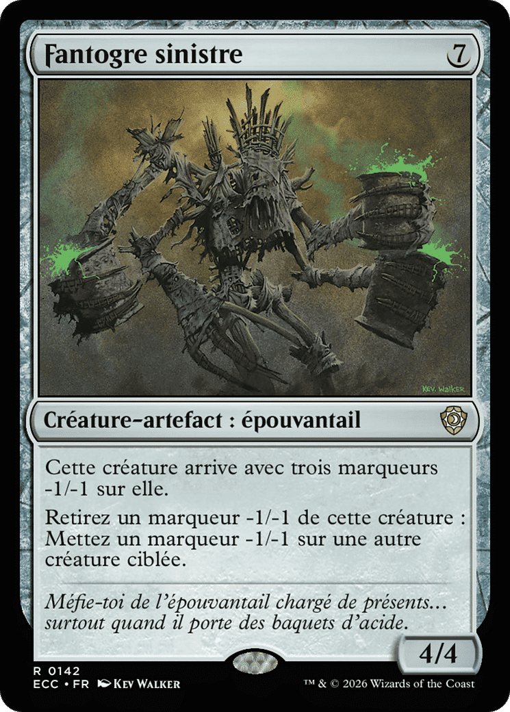 Fantogre sinistre — Lorwyn Eclipsed Commander — Magic: The Gathering