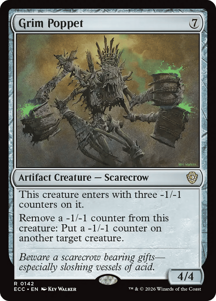 Grim Poppet — Lorwyn Eclipsed Commander — Magic: The Gathering