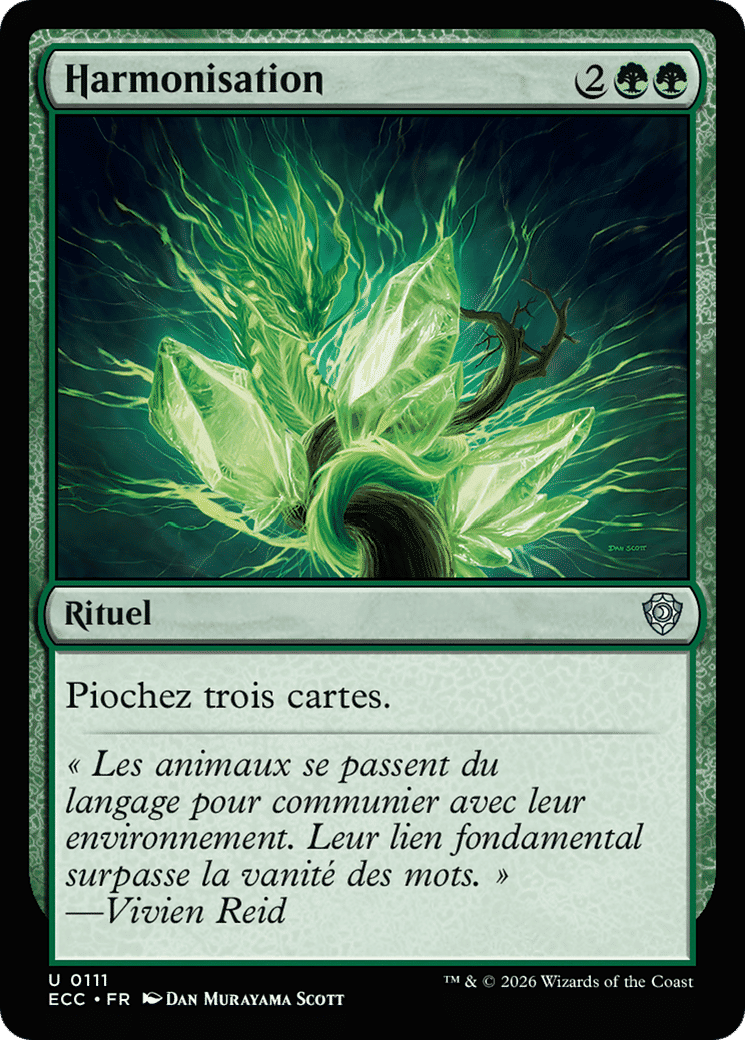 Harmonisation — Lorwyn Eclipsed Commander — Magic: The Gathering