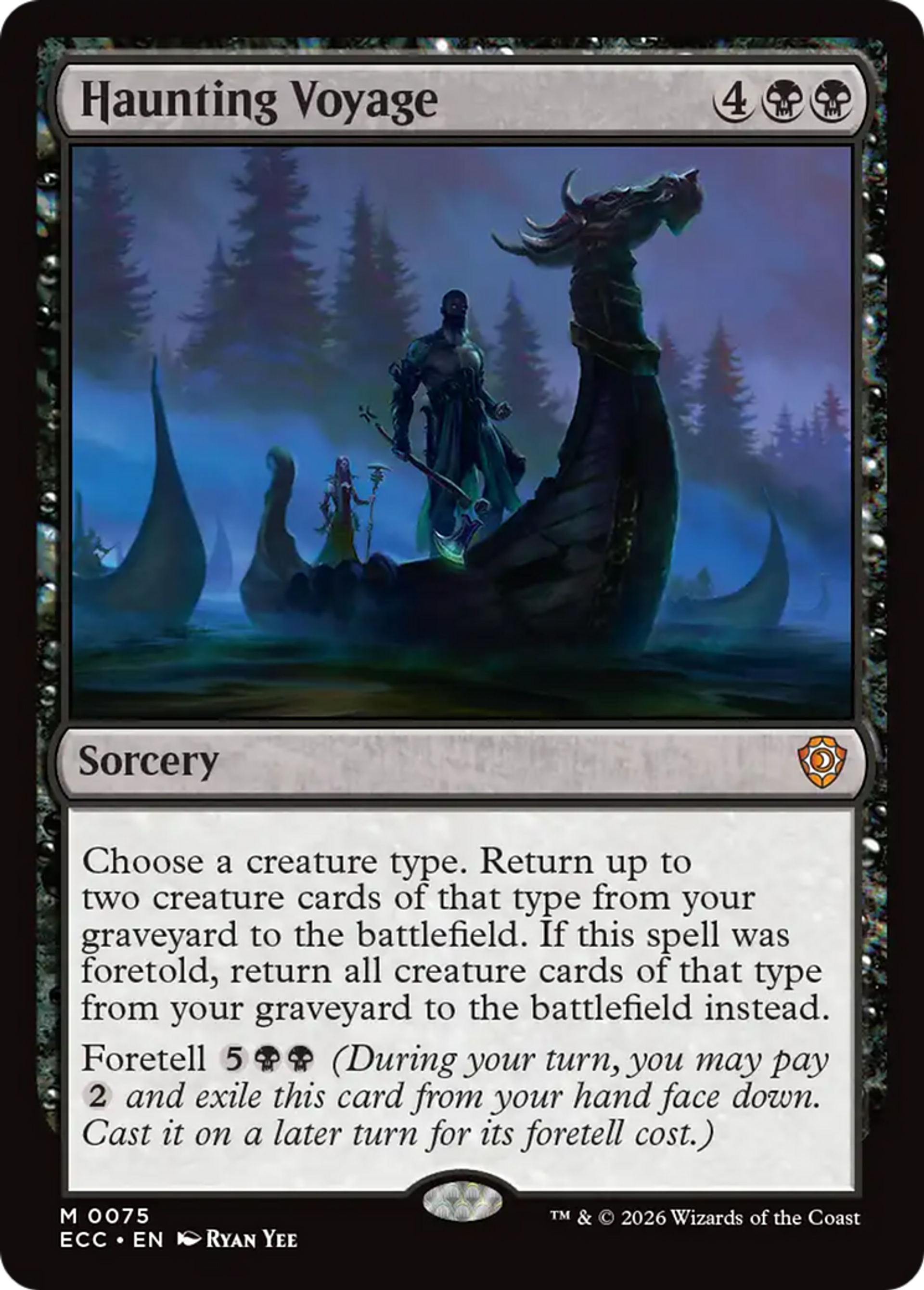 Haunting Voyage — Lorwyn Eclipsed Commander — Magic: The Gathering
