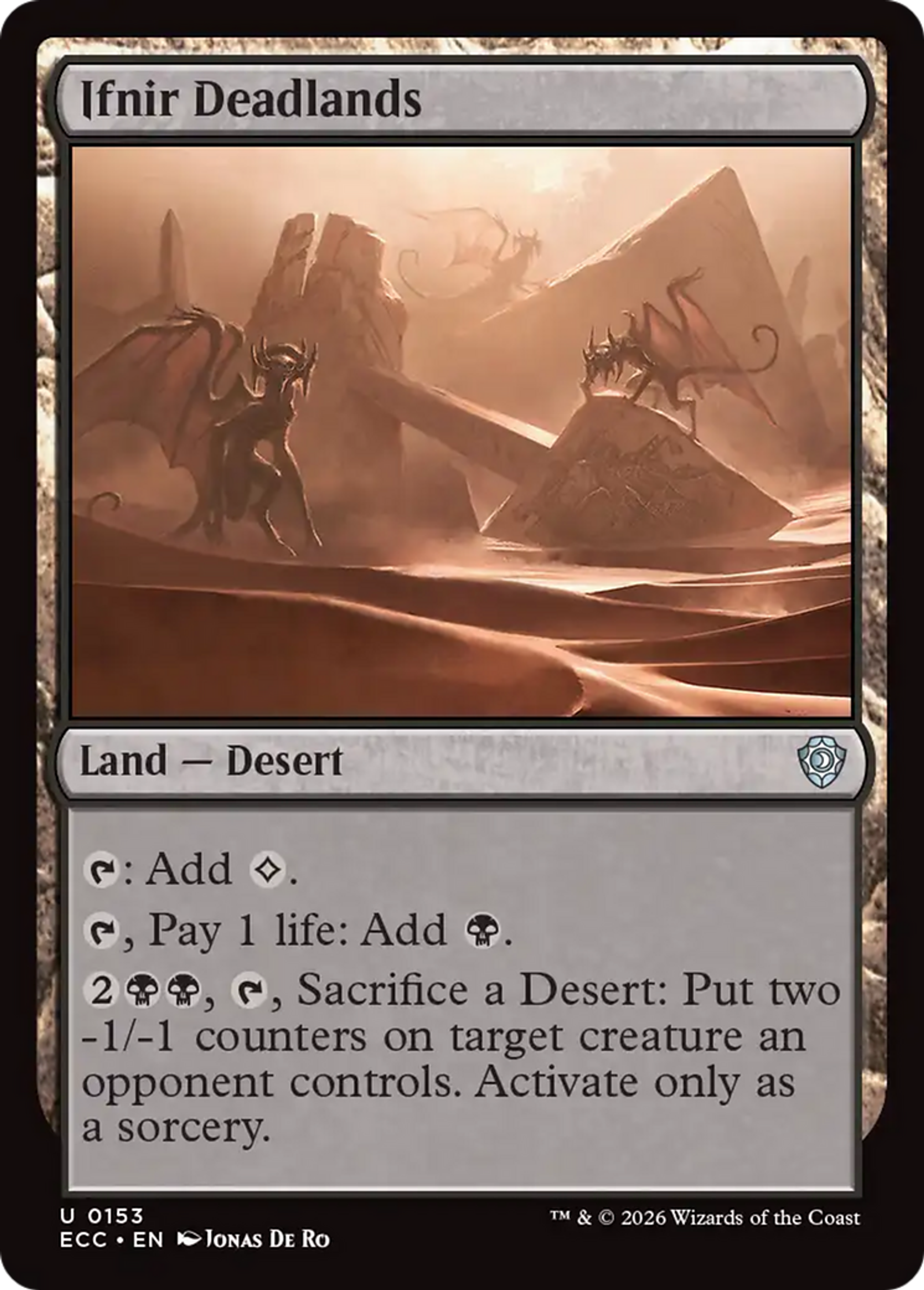 Ifnir Deadlands — Lorwyn Eclipsed Commander — Magic: The Gathering